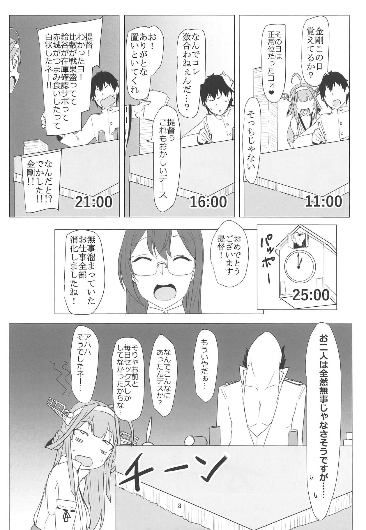 (COMIC1☆15) [Caramel Yarou (ky.)] Kongou no LOVE wa Tomaranai (Kantai Collection -KanColle-)