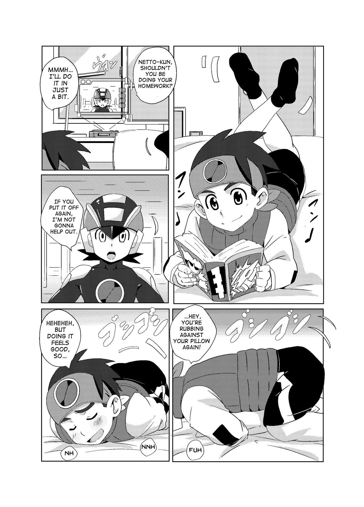 (C95) [WEST ONE (10nin)] Cross Pleasure (Rockman.EXE) [English] {Shotachan}