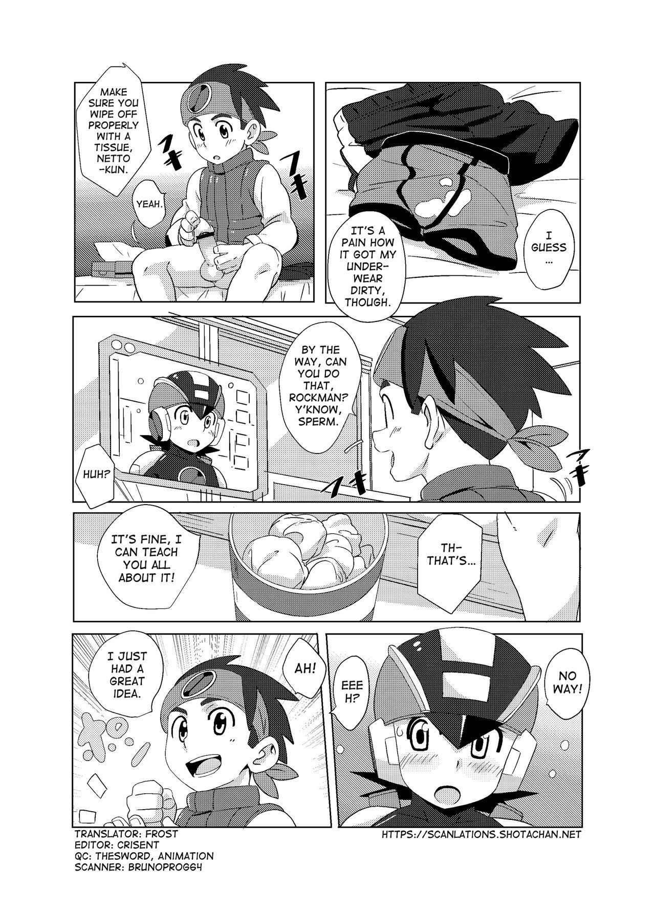 (C95) [WEST ONE (10nin)] Cross Pleasure (Rockman.EXE) [English] {Shotachan}