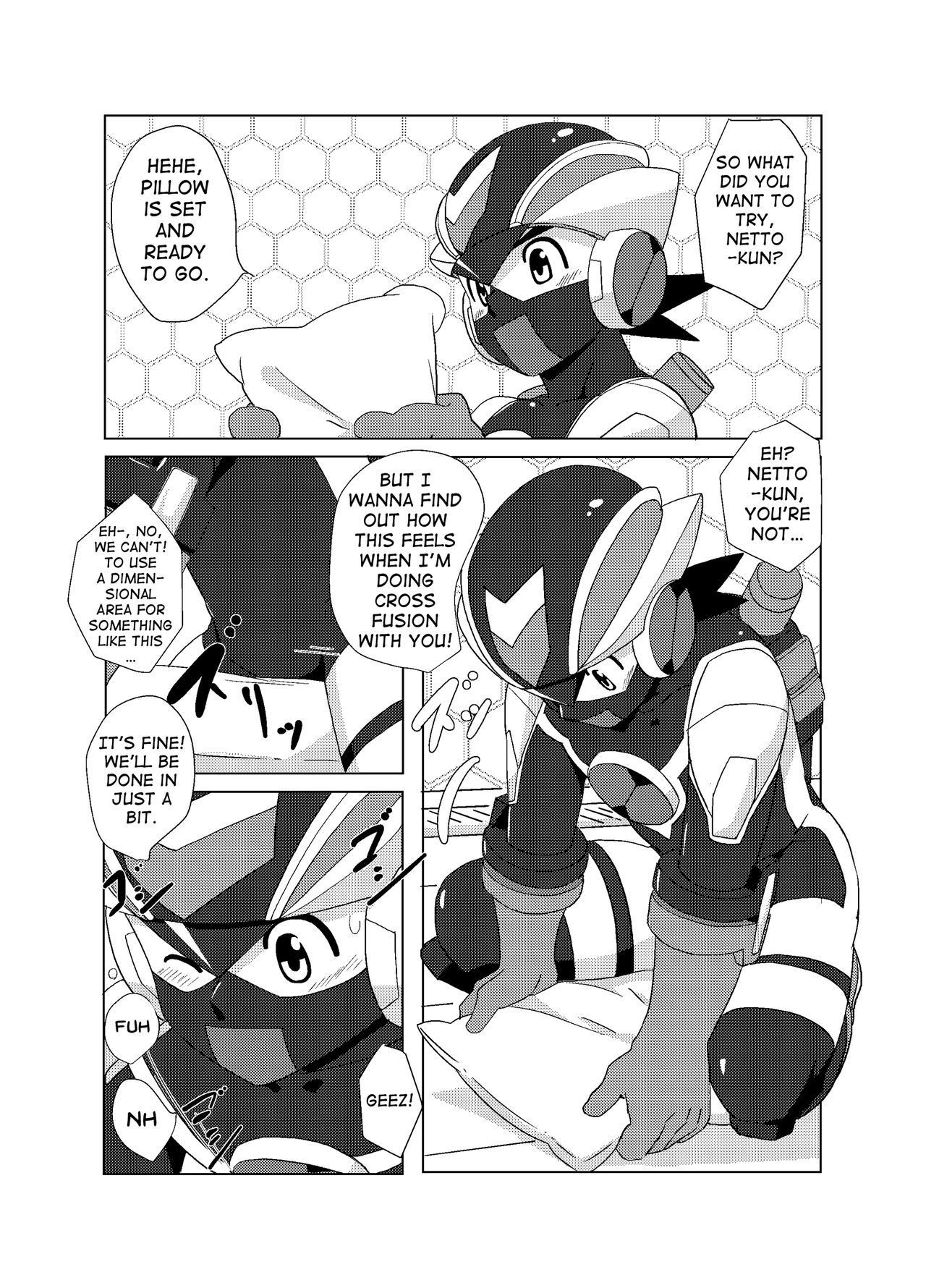 (C95) [WEST ONE (10nin)] Cross Pleasure (Rockman.EXE) [English] {Shotachan}