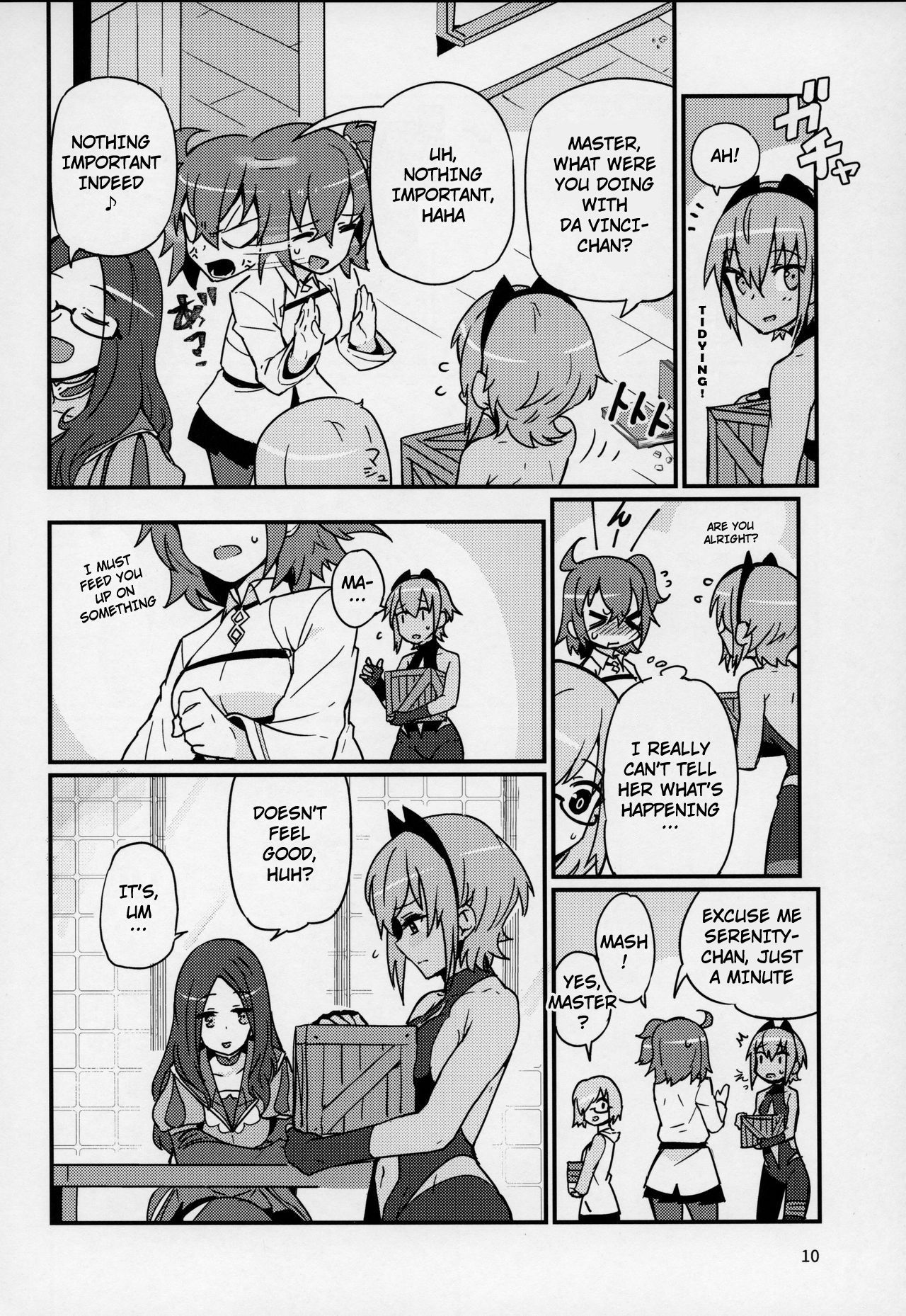 (C92) [Marutori no Chazuke (Torichamaru)] Seihitsu-chan wa Sawareraretai | Serenity-chan wants to be touched (Fate/Grand Order) [English]