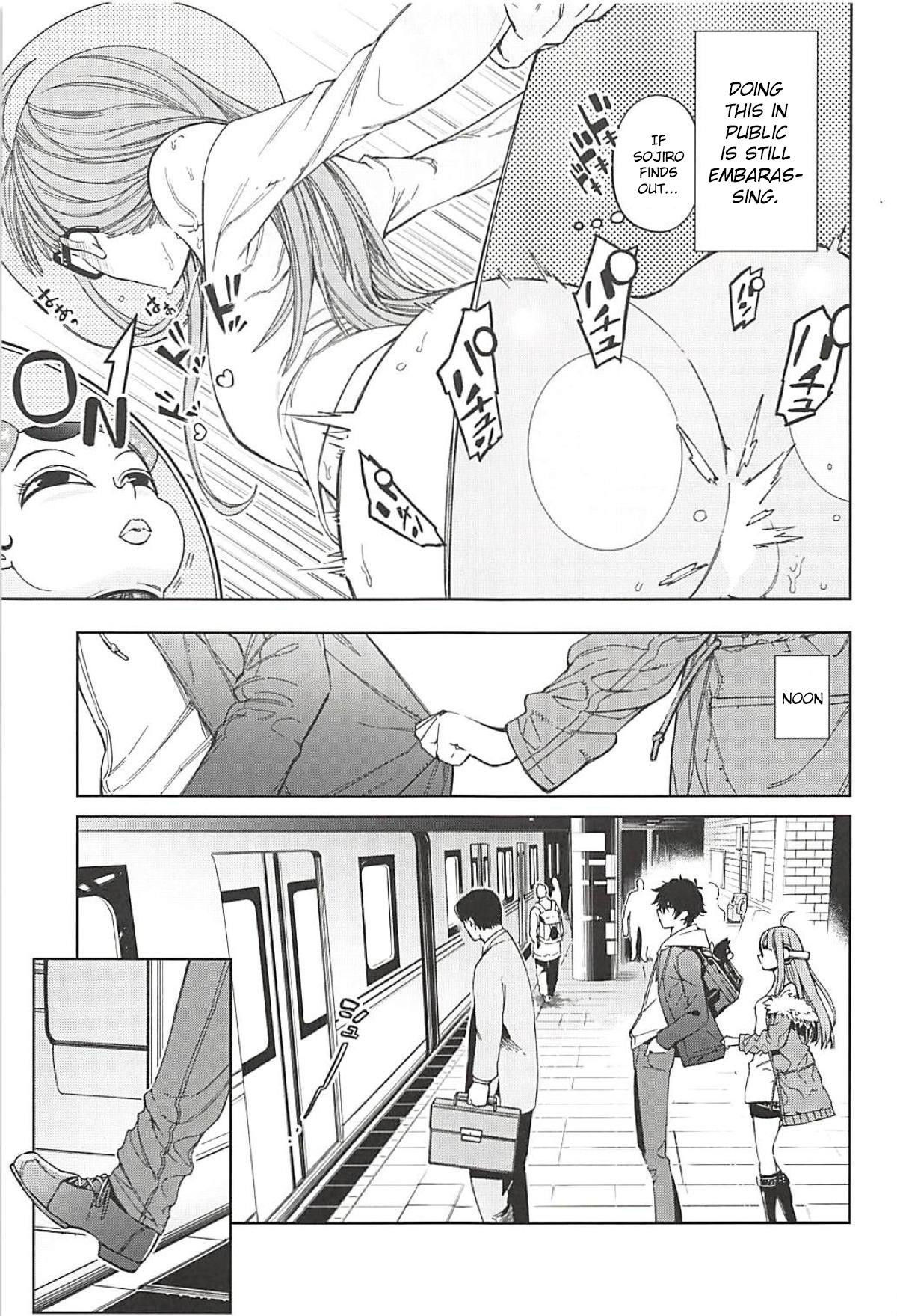 (C94) [Kindergarten (Hobo3)] Futaba to Kareshi no Ecchi na Ichinichi (Persona 5) [English] [CrowKarasu]