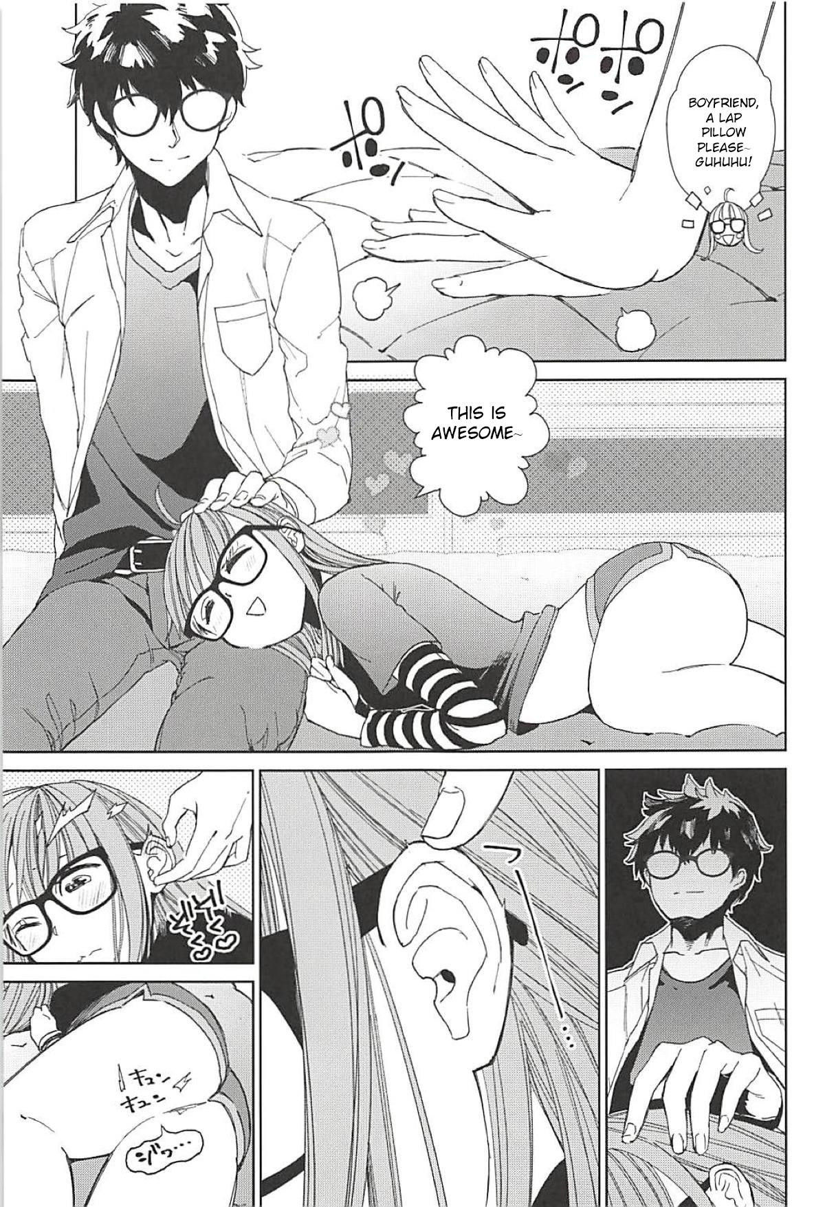 (C94) [Kindergarten (Hobo3)] Futaba to Kareshi no Ecchi na Ichinichi (Persona 5) [English] [CrowKarasu]