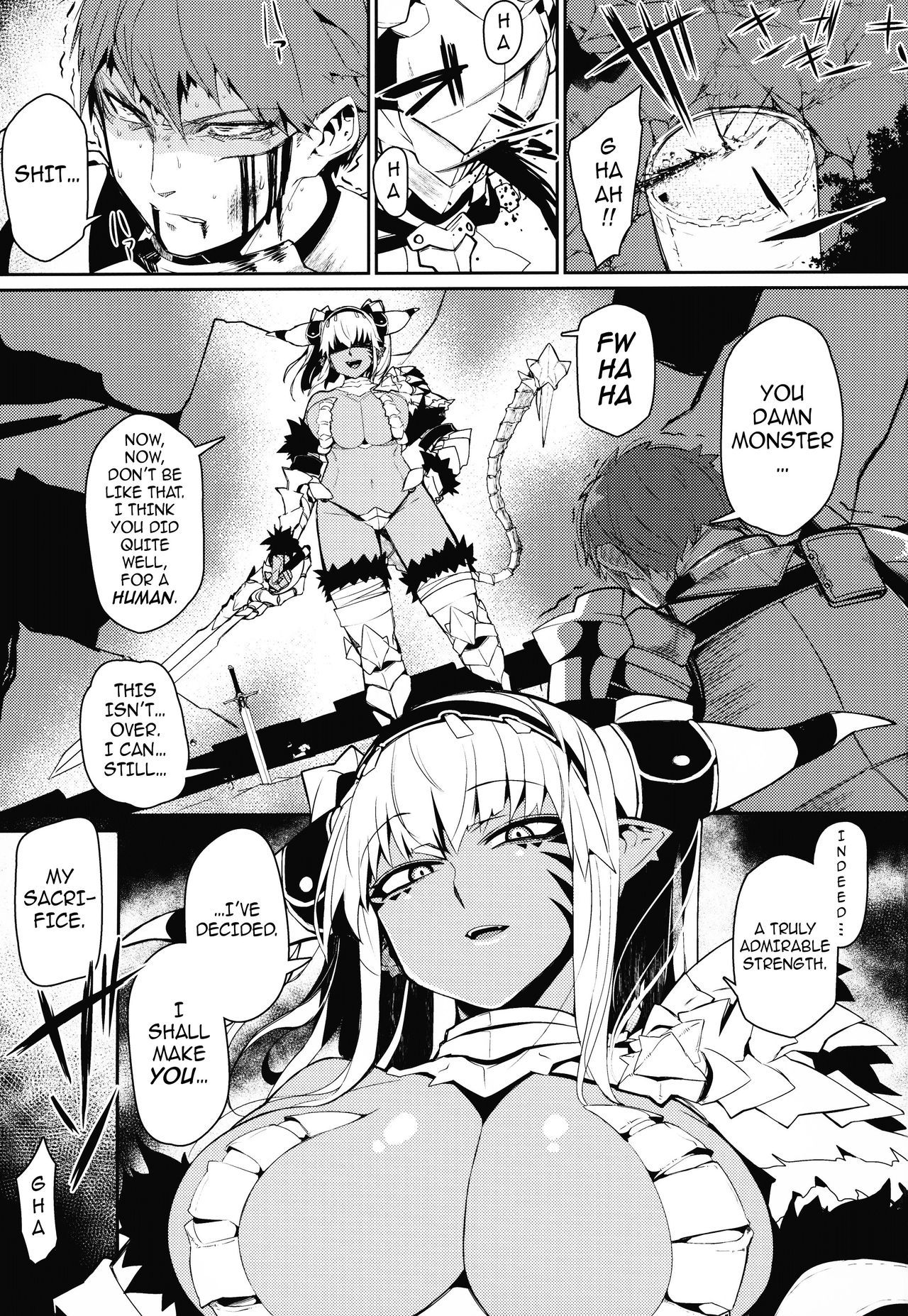 (C94) [Danball Man (Nikuman Umeew)] Enemy Girl [English] {darknight}