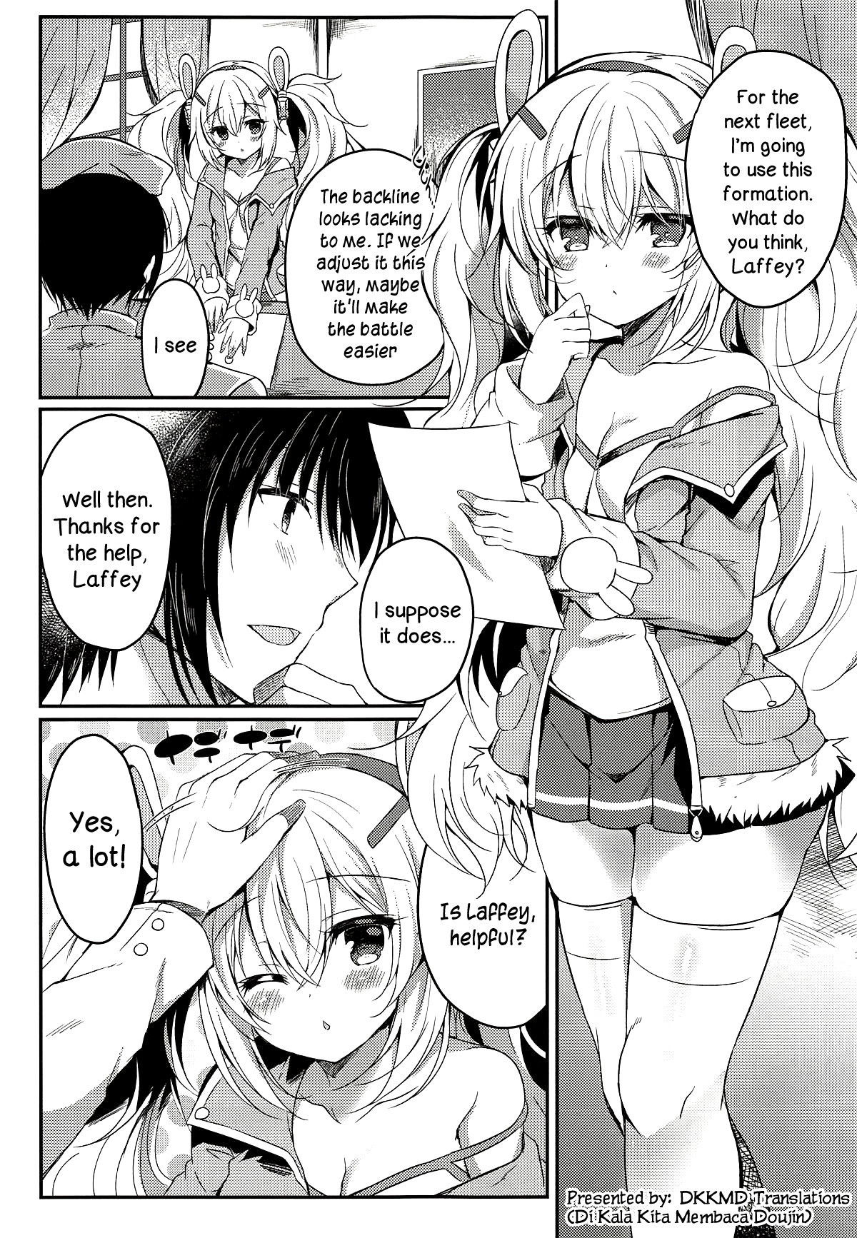 (COMIC1☆14) [Lonely Church (Suzunone Rena)] Yumemiru Usagi wa Nani o Miru? (Azur Lane) [English] [DKKMD Translations]