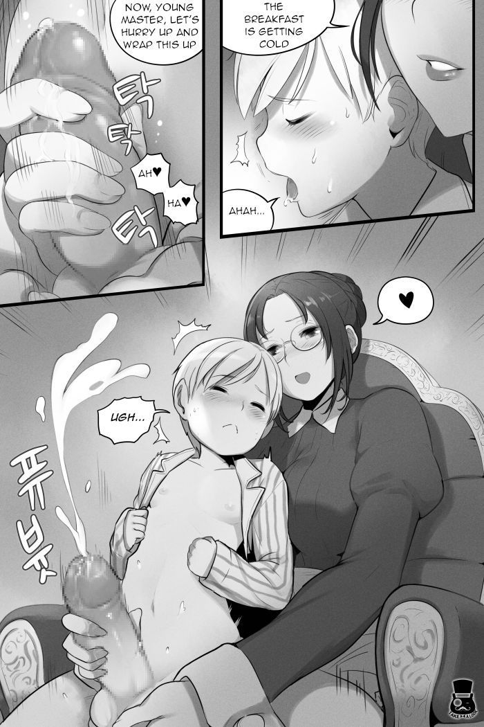 [Mr.takealook] a day of young master and maid [English] [q91]