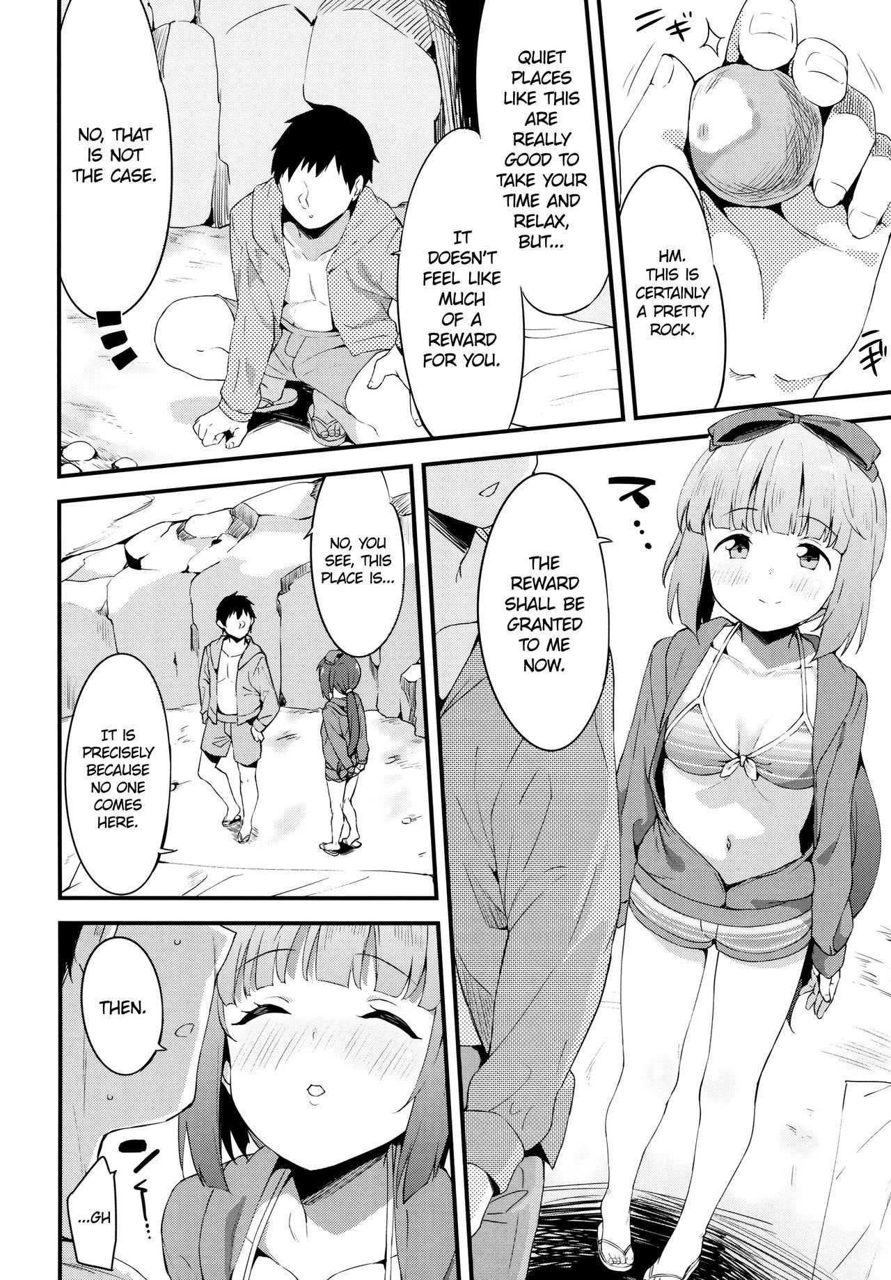 (C92) [Garimpeiro (Mame Denkyuu)] Yorita Yoshino to Mizugi de Himegoto | The Secrets of Yorita Yoshino and Her Swimsuit (THE IDOLM@STER CINDERELLA GIRLS) [English] [The Chrysanthemum Translations]