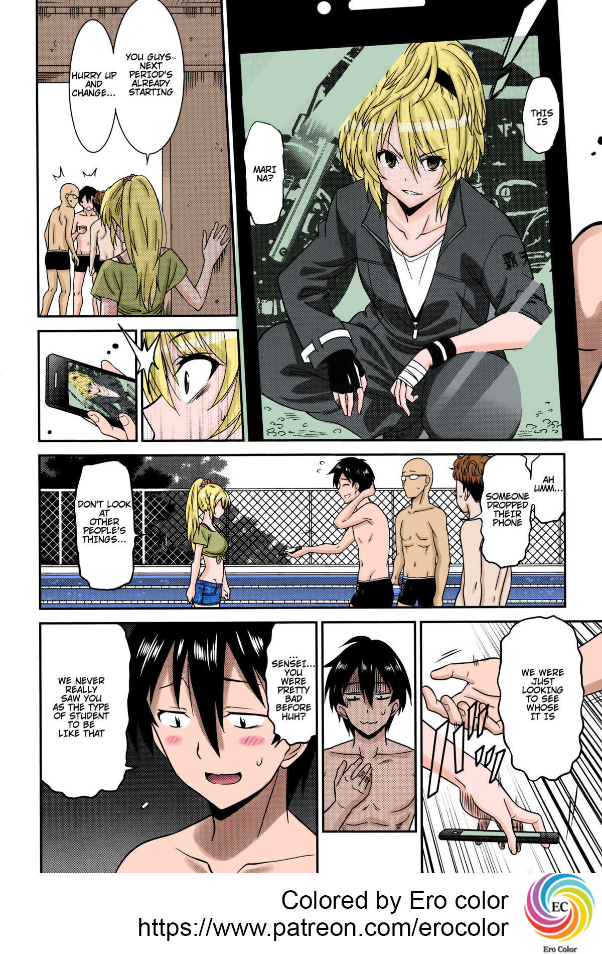 [Otono Natsu] Hataraku Onnanoko -Onnakyoushi Hen 1- | Working Girl -Female Teacher Chapter- (Manga Bangaichi 2016-01)[English][Colorized][Erocolor]