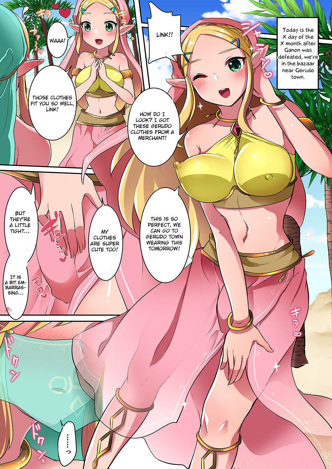 [Maltese (Runrun)] Josou Yuusha wa Ecchi na Onegai Kotowarenai (The Legend of Zelda) [English] [Otokonoko Scans] [Digital]