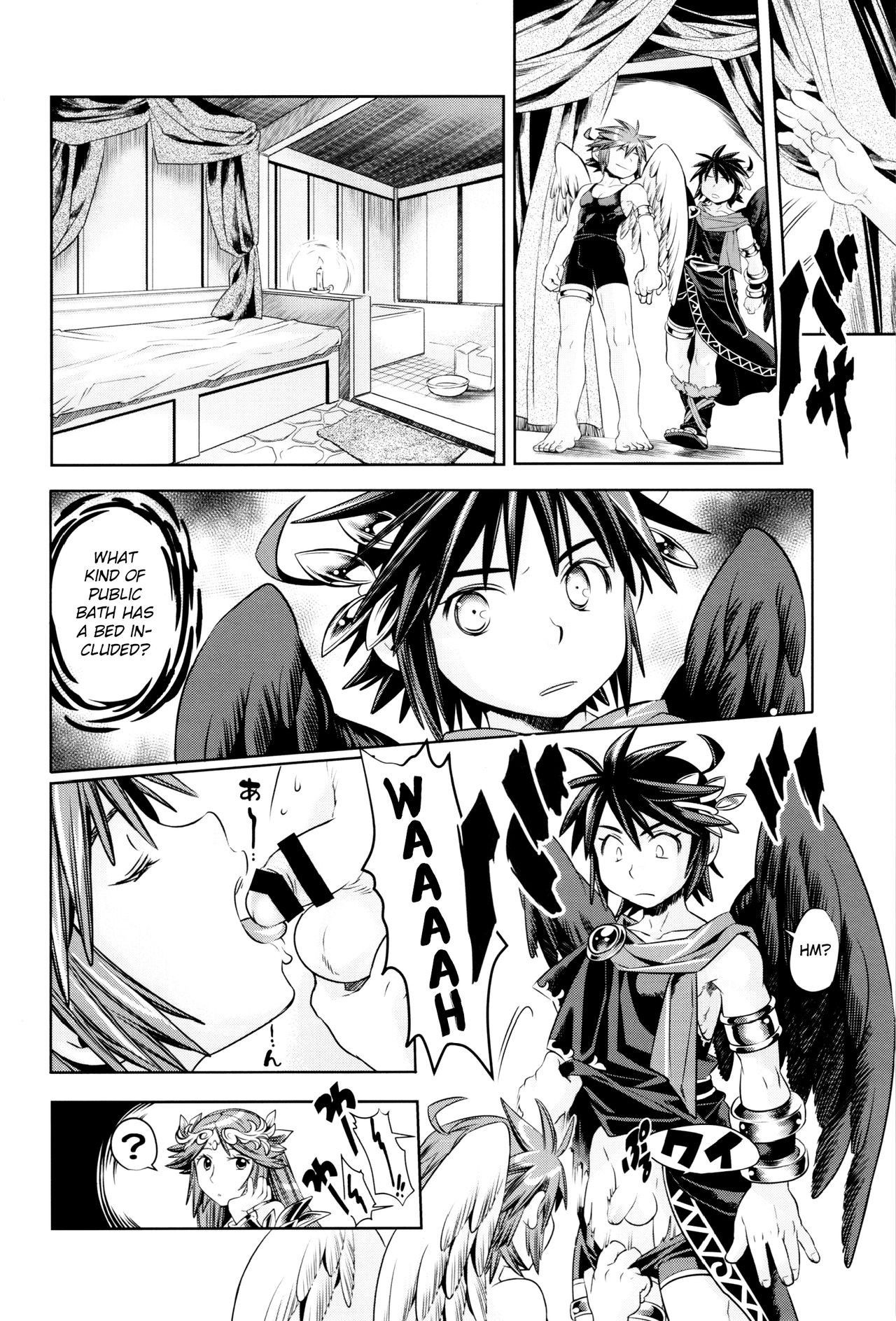 [Karasuma Pink Higashiiru (Karasuma Pink)] Tokushu Yokujou Angel Land (Kid Icarus) [English] {TheRobotsGhost}