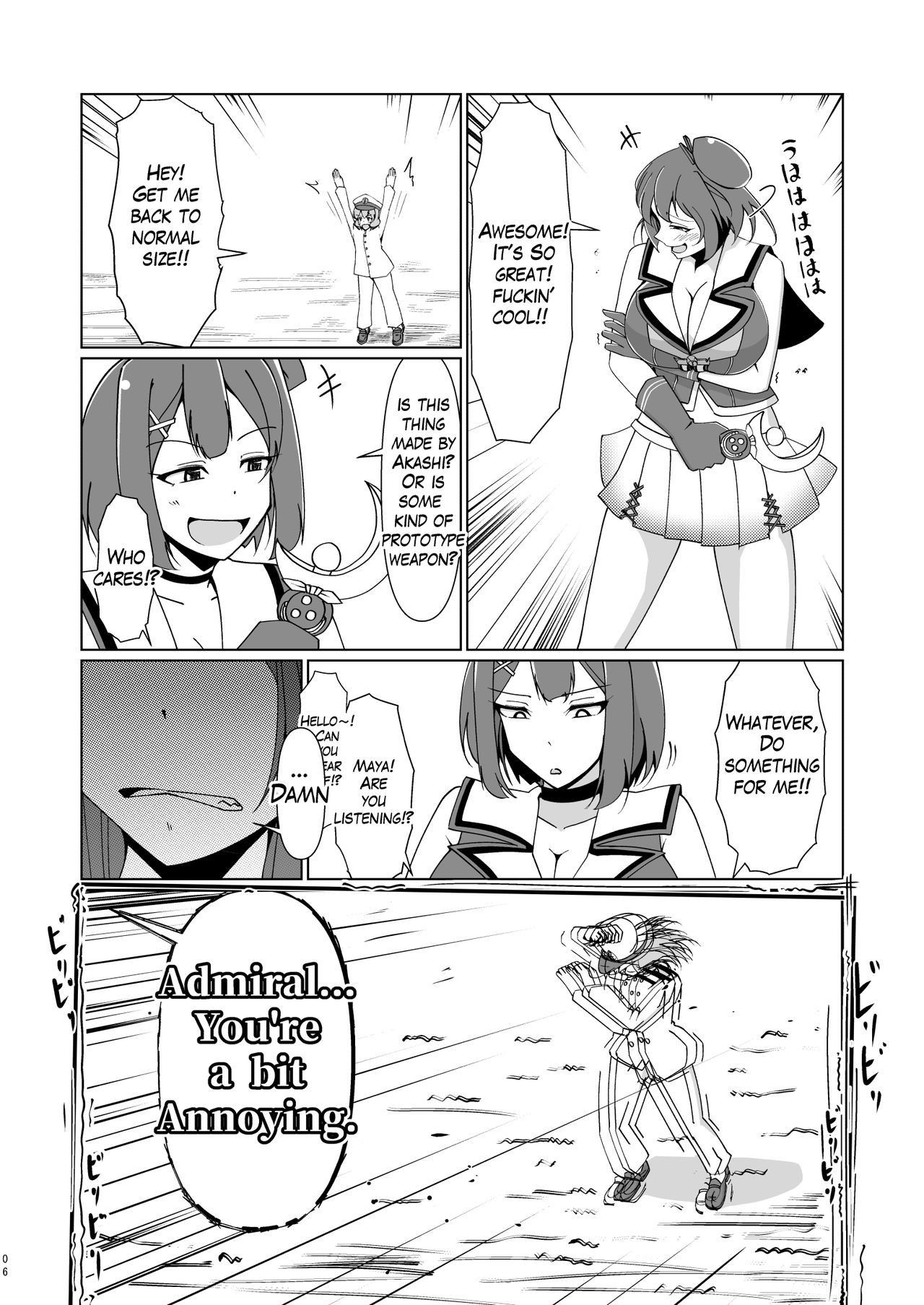 [TAKAIWERKS (Takai Sen)] Chibi na Omae wa Atashi no Omocha (Kantai Collection -KanColle-) [English] [Digital]