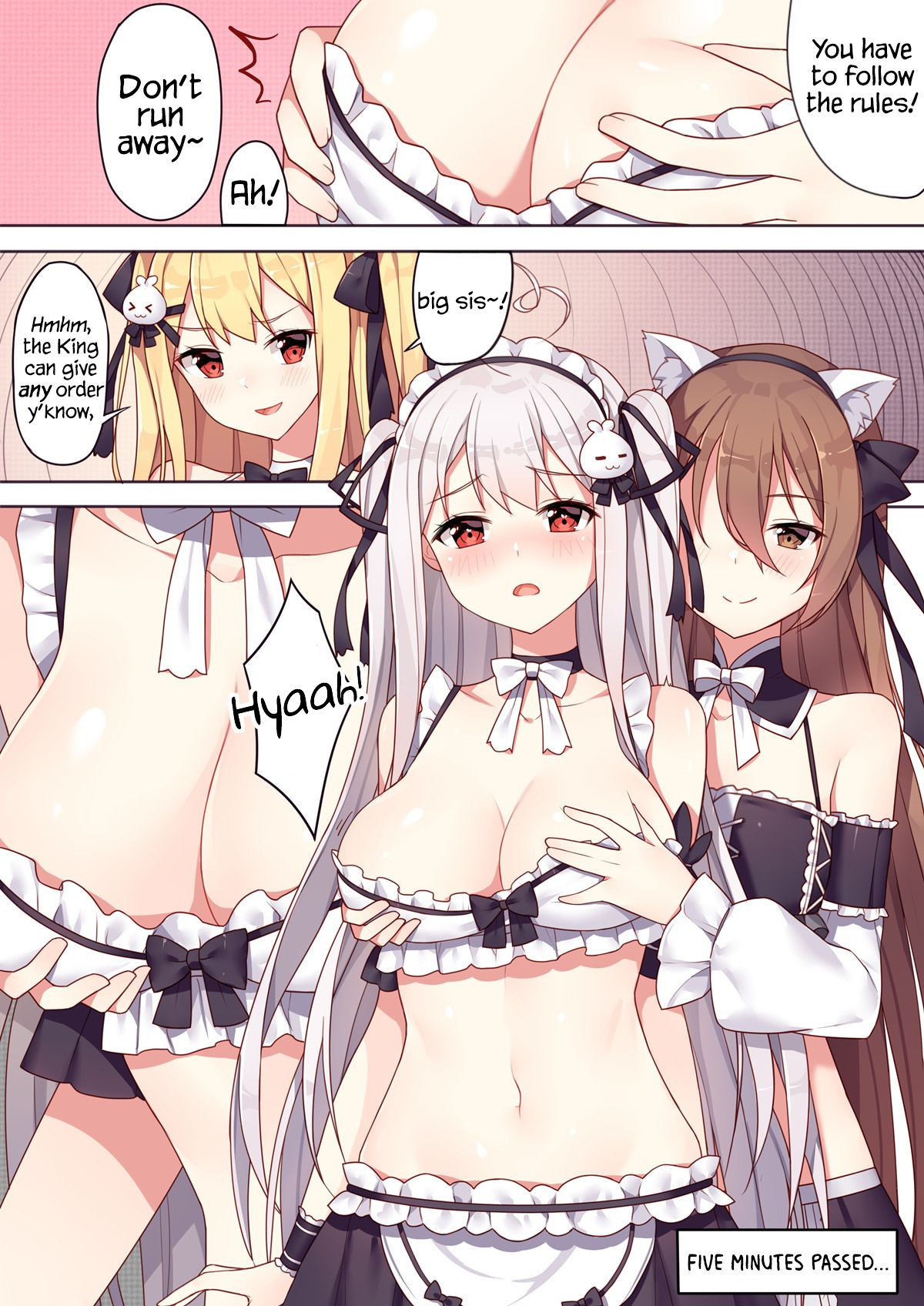 [Niliu Chahui (Sela)] Girls and the King's Tea Party [English] [Lei Scans][NSFW]