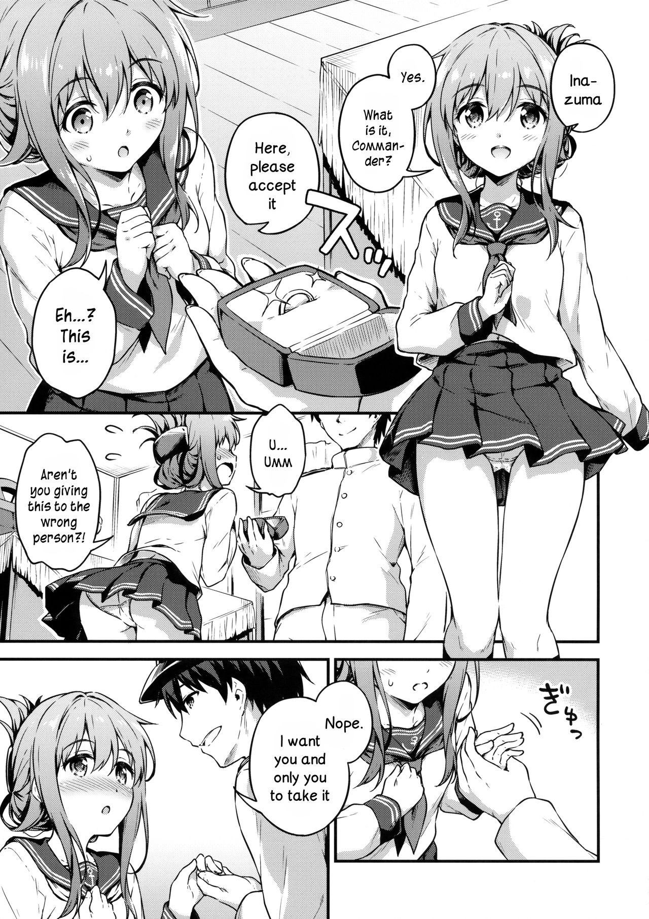 (C94) [Takoyaki-batake (Takoyaki Yoshi)] Inazuma to Kekkon Shoya Kakkokari (Kantai Collection -KanColle-) [English] [DKKMD Translations]