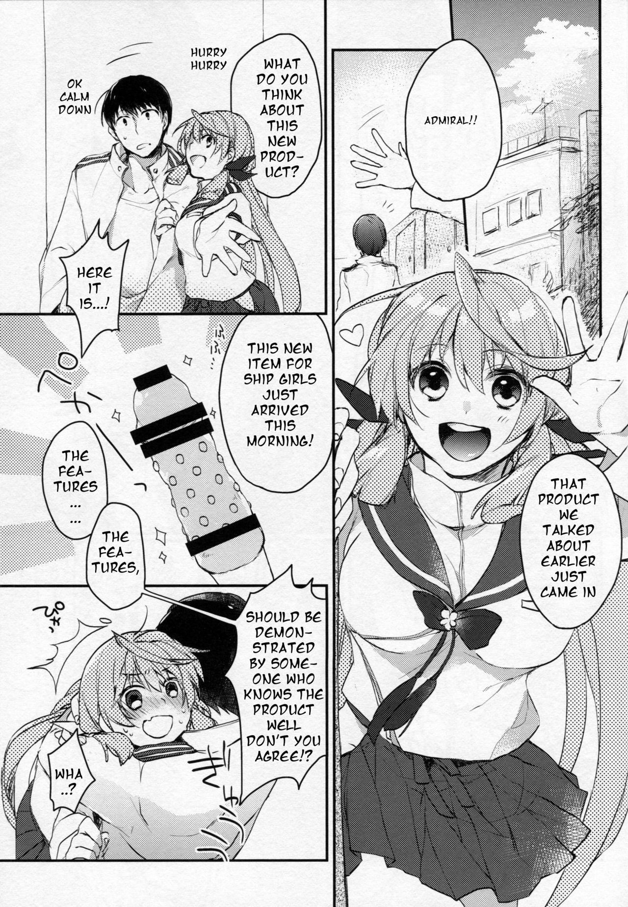 (C88) [nature. (Hazuki)] Kanbanmusume-san wa Haikakin Teitoku ga Osuki? (Kantai Collection -KanColle-) [English] [dvinrtribution]