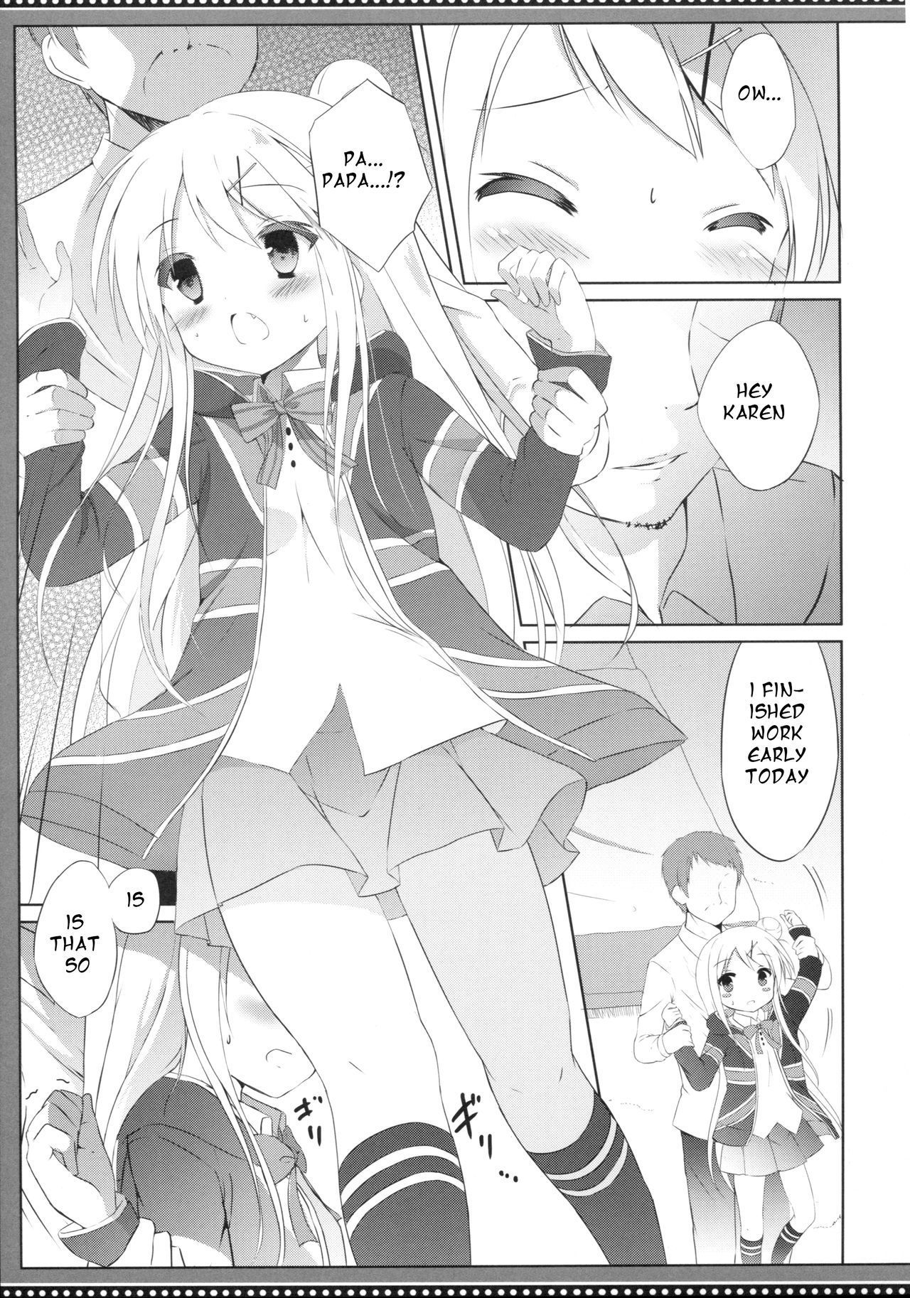 (COMIC1☆10) [DOGYEAR (Kujou Danbo)] Karen Complex (Kiniro Mosaic)  [English] [dvinrtribution]