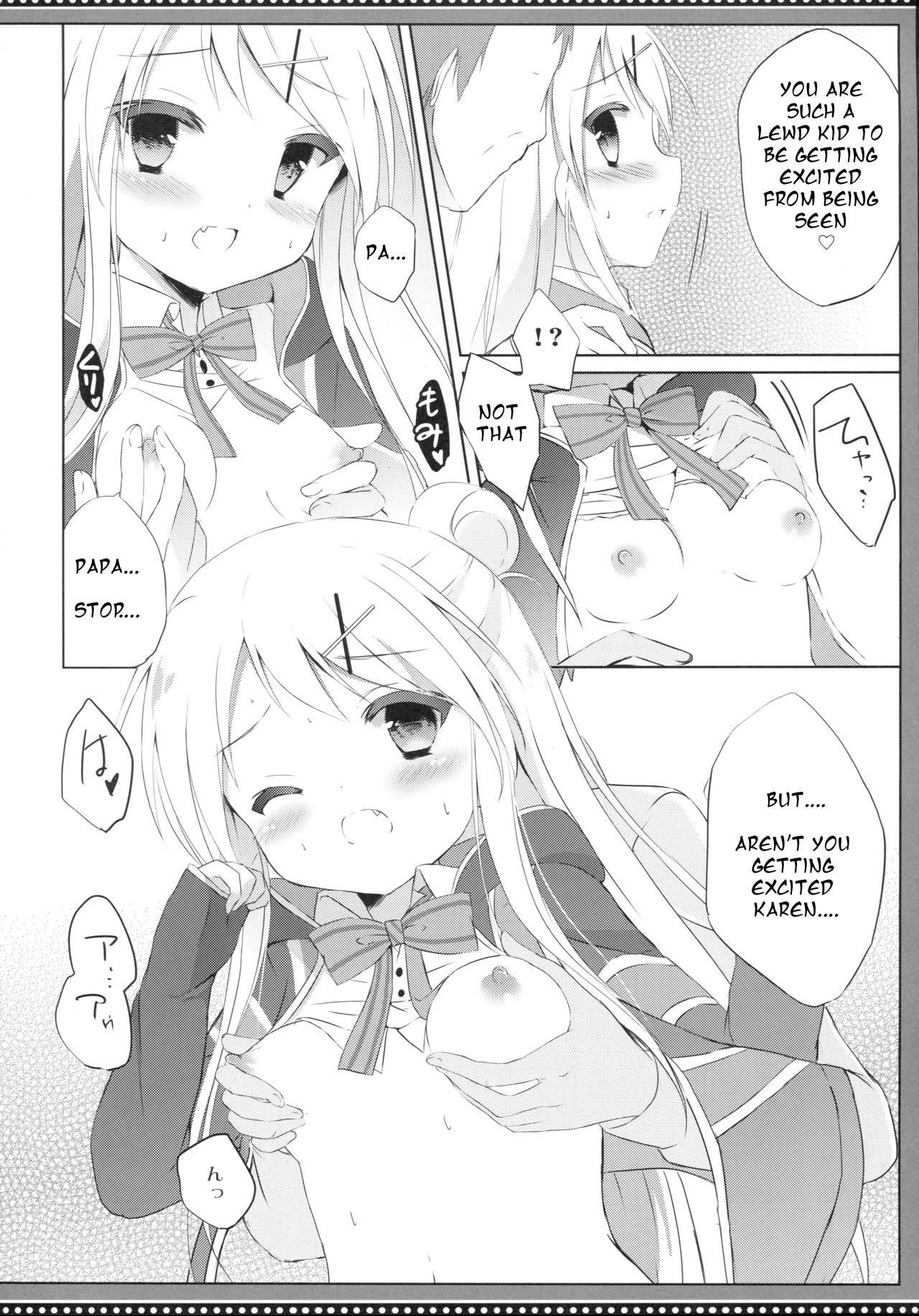 (COMIC1☆10) [DOGYEAR (Kujou Danbo)] Karen Complex (Kiniro Mosaic)  [English] [dvinrtribution]