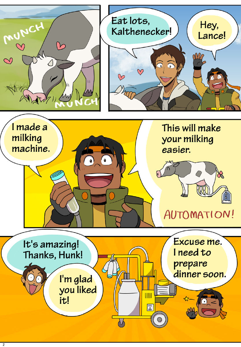 [halleseed] Loving Milking! (Voltron Legendary Defenders) [ENG]