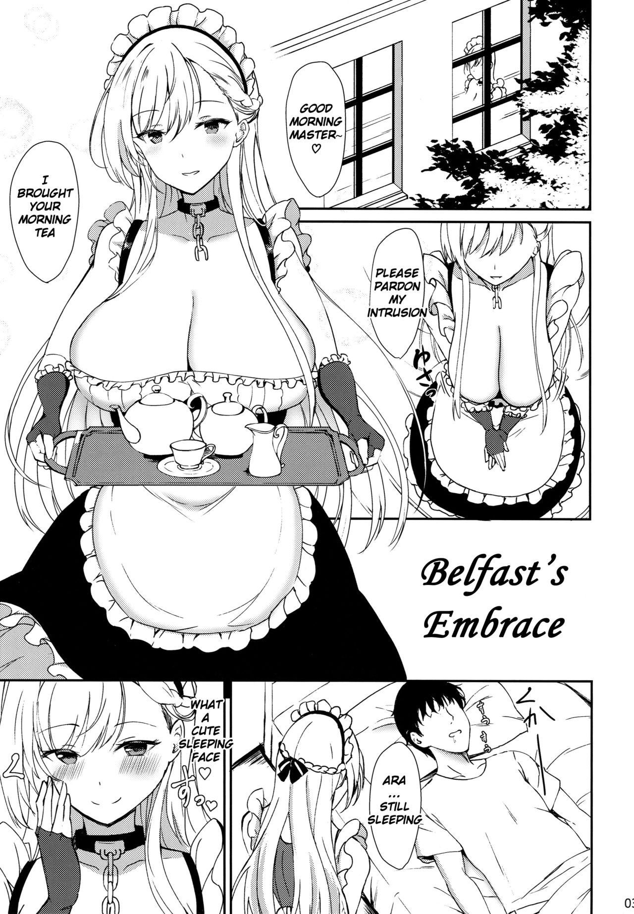 (COMIC1☆15) [Kuronisiki (Takaharu)] Belfast no Dakigokochi | Belfast's Embrace (Azur Lane) [English]