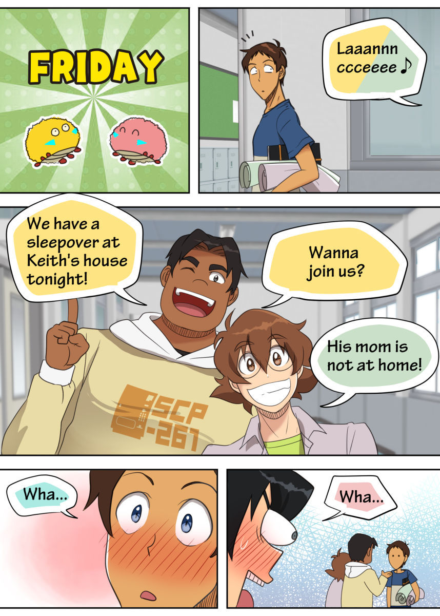 [halleseed] The sleepover game (Voltron Legendary Defenders) [ENG]