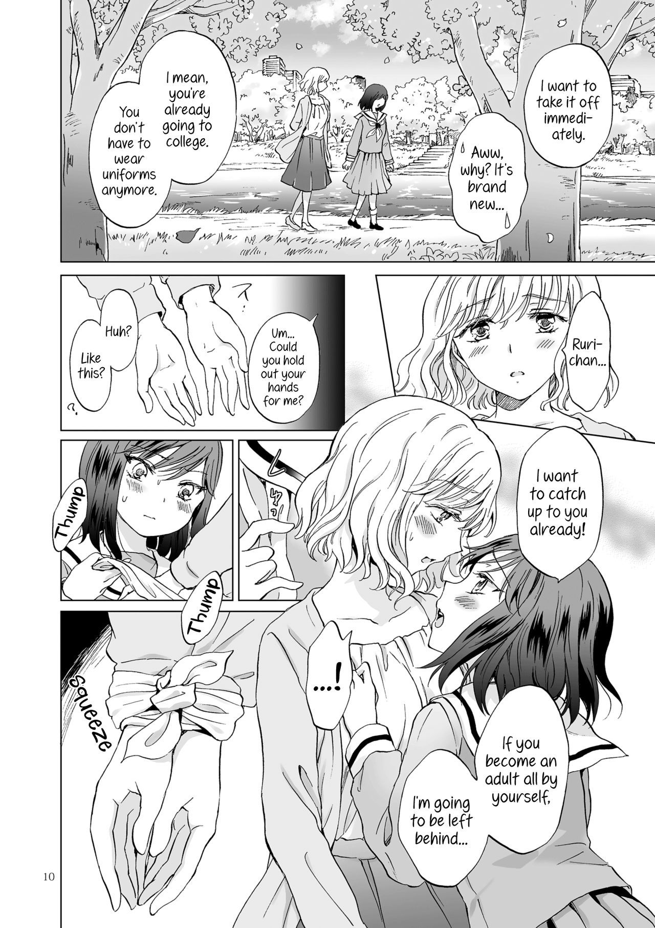 [peachpulsar (Mira)] Kinbaku Date ~Toshishita Kanojo ni Shibararete~ [English] {Hennojin} [Digital]