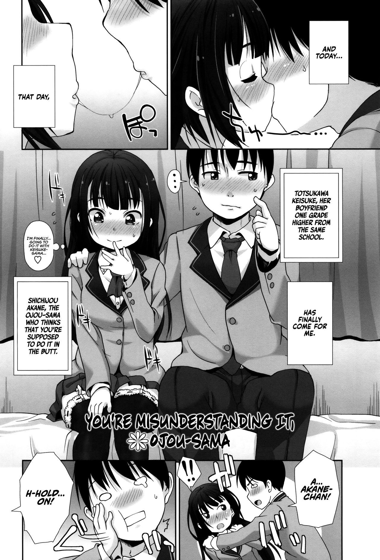 [Mamezou] Kanchigai Desu, Ojou-sama | You're Misunderstanding It, Ojou-sama (Anal wa Sex ni Hairimasu ka?) [English] [Redlantern]