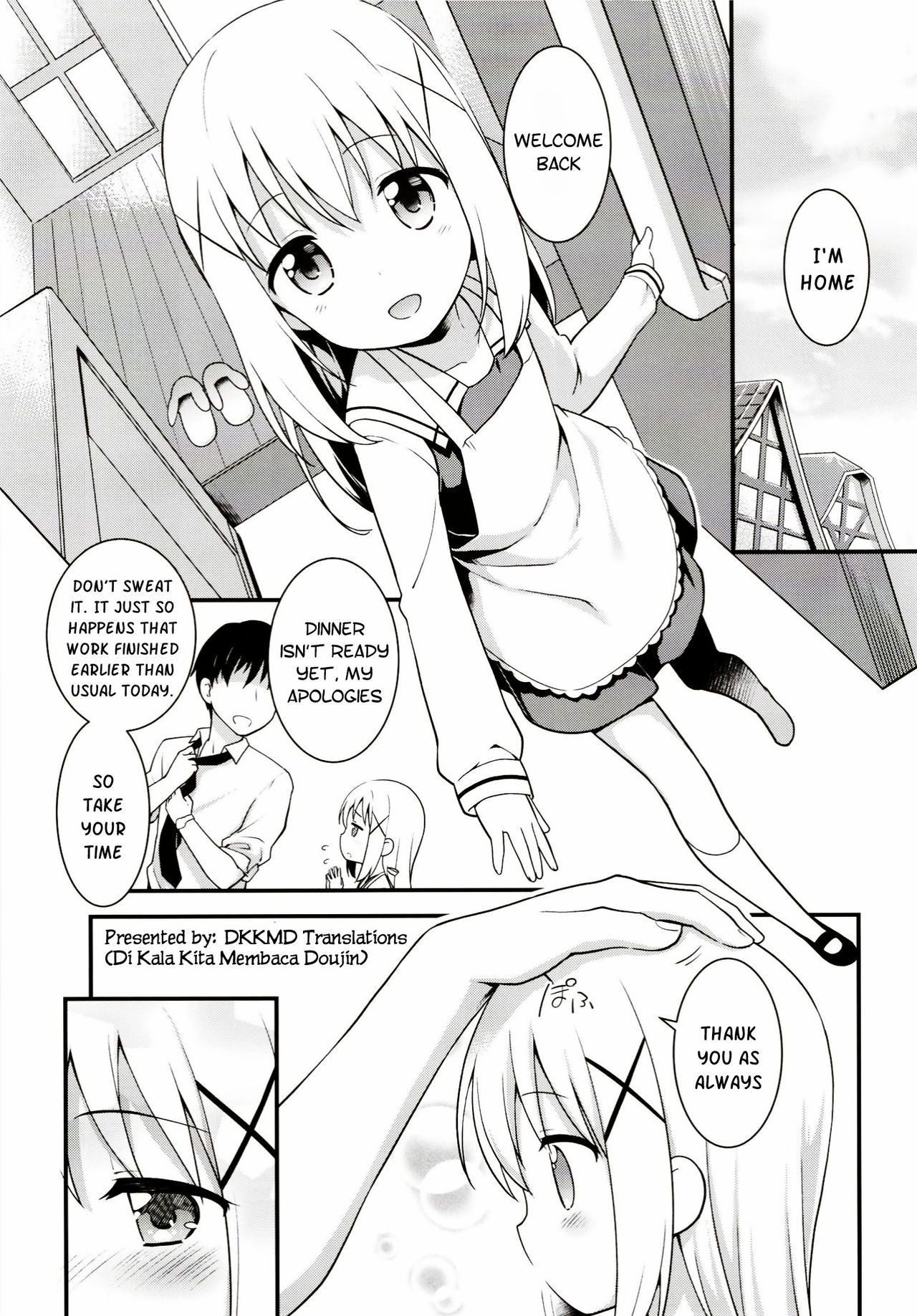 [Rotary Engine (Kannazuki Motofumi)] Uchinoyome (Gochuumon wa Usagi desu ka?) [English] [DKKMD Translations] [Digital]