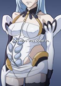 [Oze] KOS-MOS Ga Yarareteru dake na Hanashi } KOS-MOS was done in (Xenosaga) [English] [EHCOVE]