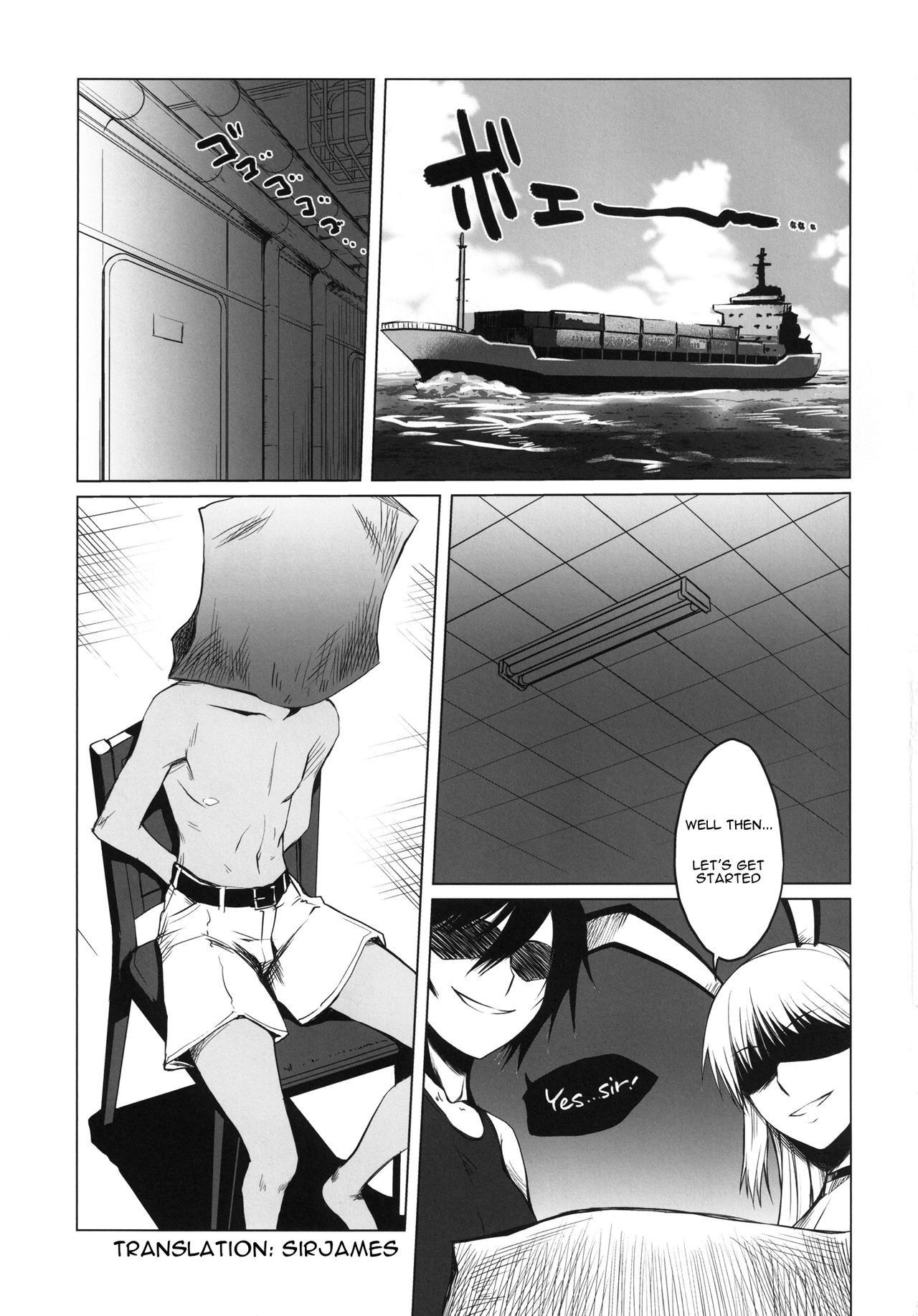 [Shikitenshi (Shironeko Sanbou)] black&white (Jormungand) [English] [SirJames] [Digital]