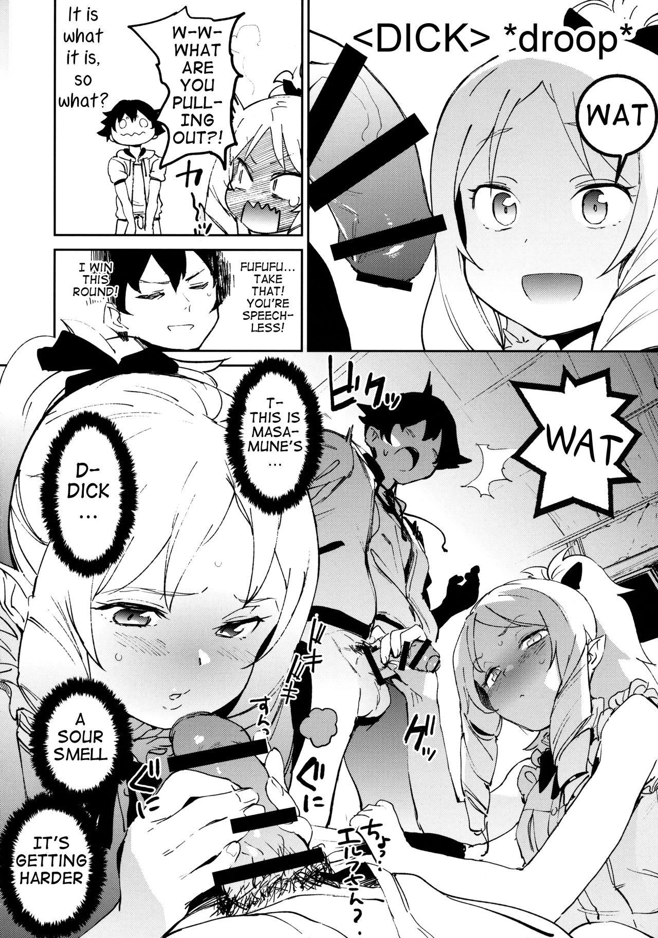 (C92) [Camrism (Kito Sakeru)] Yamada Elf-sensei no Yaruki SEX Fire (Eromanga Sensei) [English] [Samachan]