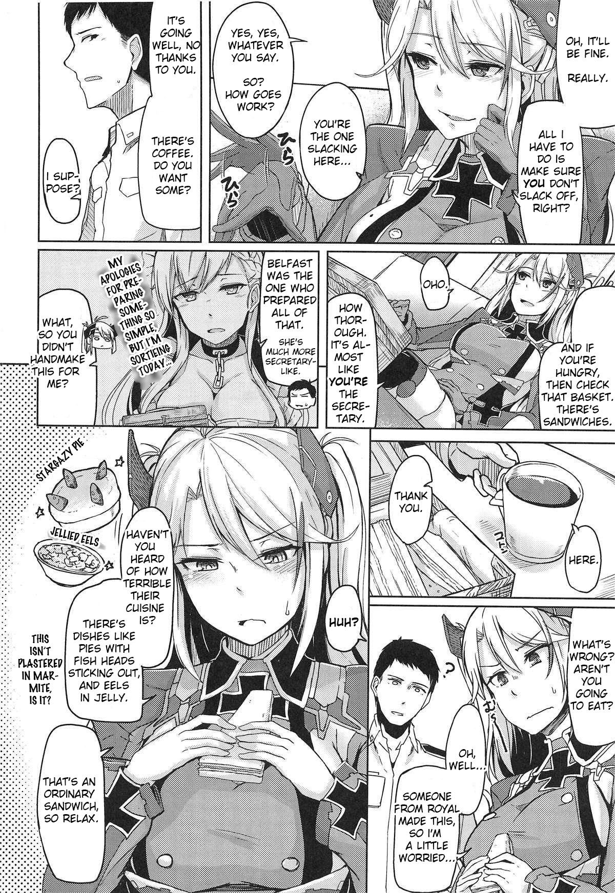 (COMIC1☆13) [ZIGZAG (Hirno)] Hishokan no Oshigoto | Secretarial Duties (Azur Lane) [English]