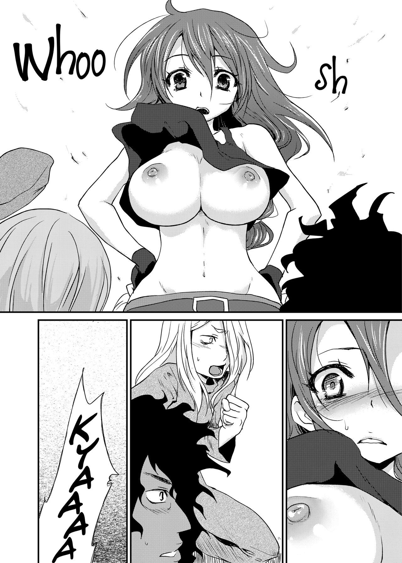 [Kaze no Gotoku! (Fubuki Poni)] Oppai wo Hakken Shita!!! (Etrian Odyssey) [English] [B.E.C. Scans] [Digital]