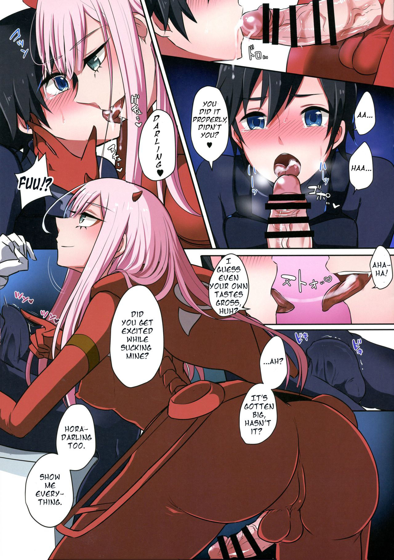 (Futaket 14) [Maltese (Runrun)] Boku ni Fureteyo nee, Darling (DARLING in the FRANXX) [English]