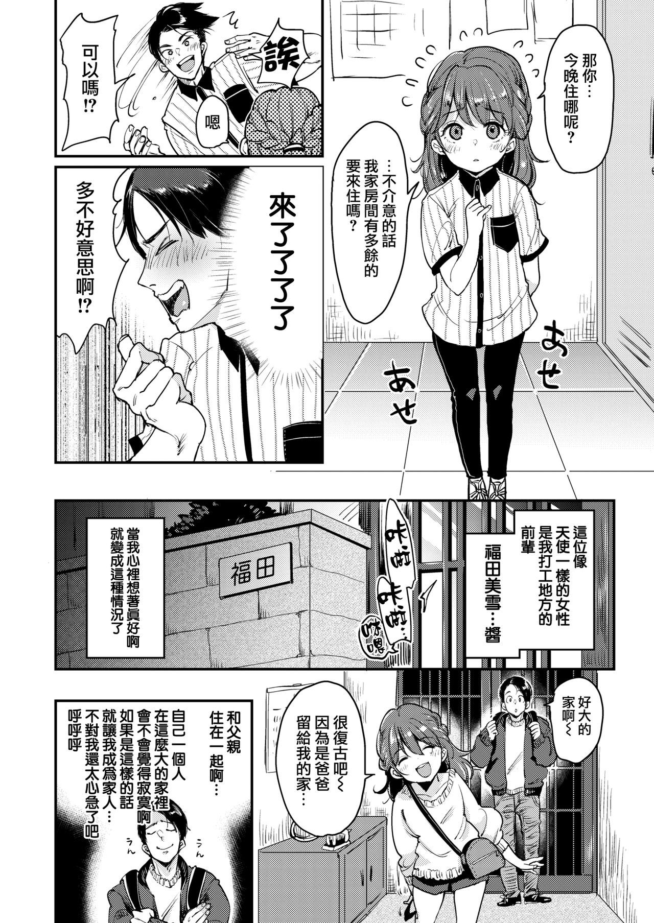 [Mojarin] Fukuda-san-chi (COMIC Kairakuten 2019-01) [Chinese] [無邪気漢化組] [Digital]