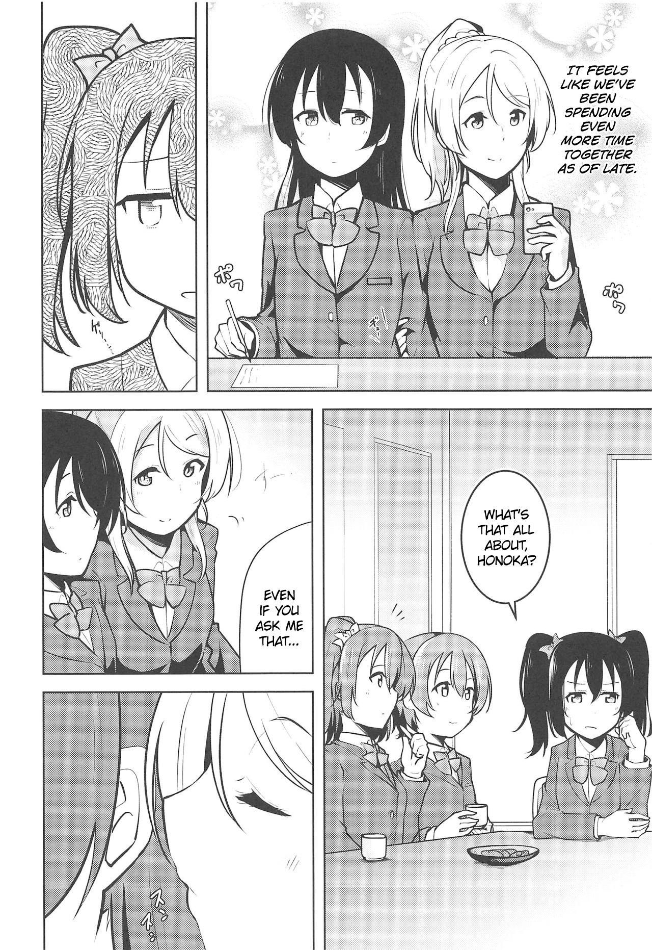 (C93) [Sanshikisumire (Molgen)] Staring Fragrance (Love Live!) [English] [/u/ Scanlations]