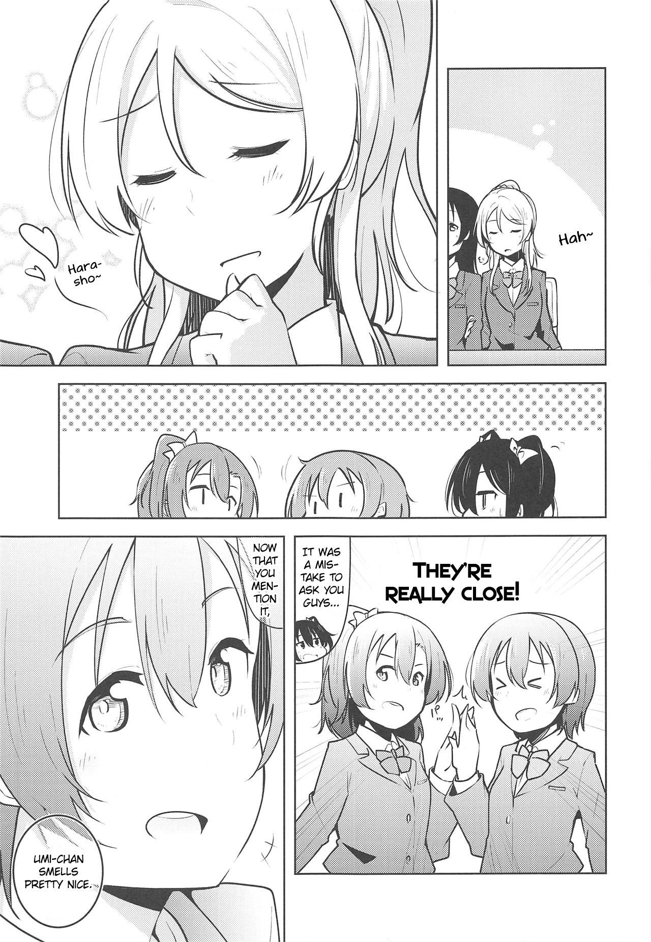 (C93) [Sanshikisumire (Molgen)] Staring Fragrance (Love Live!) [English] [/u/ Scanlations]