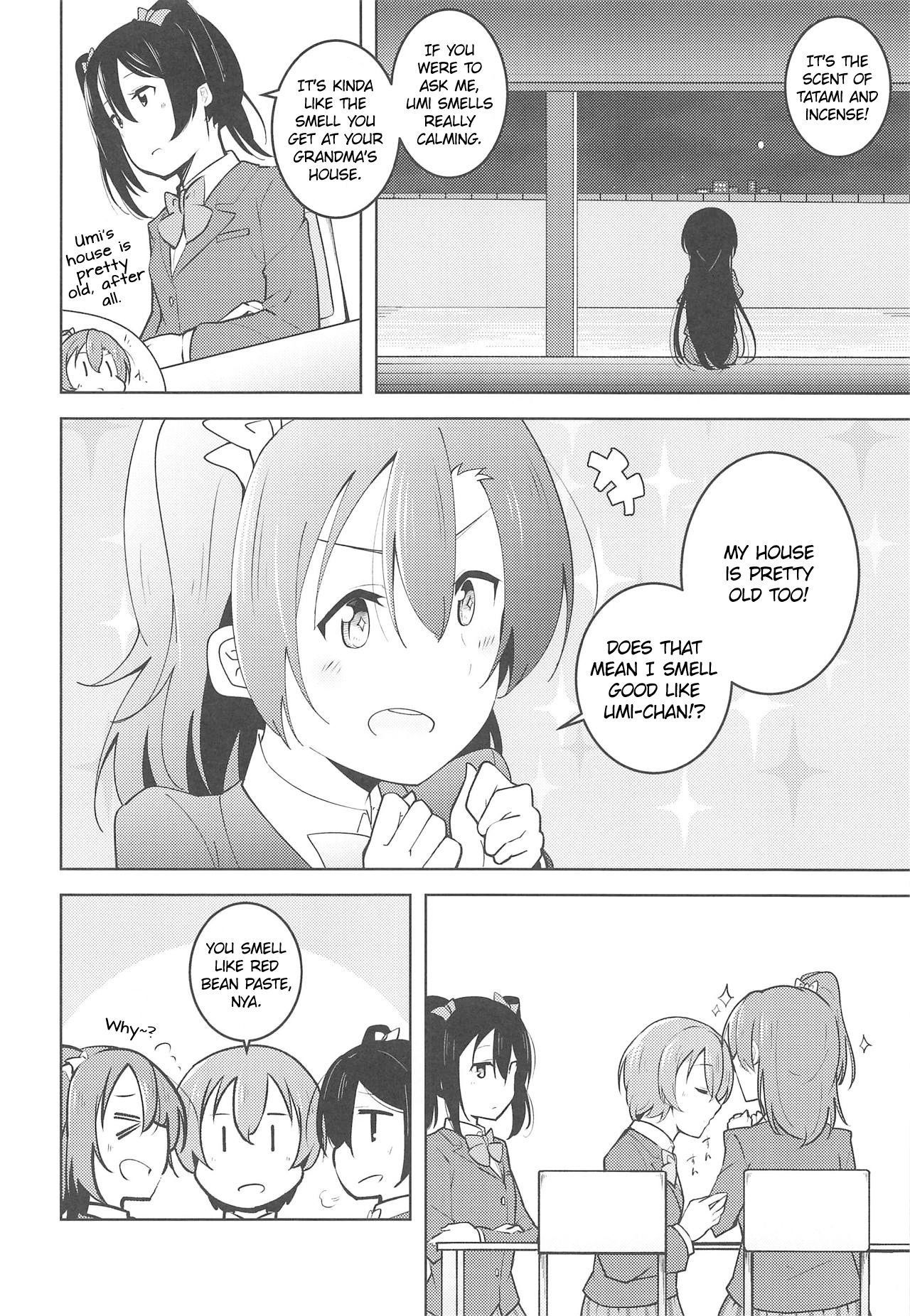 (C93) [Sanshikisumire (Molgen)] Staring Fragrance (Love Live!) [English] [/u/ Scanlations]