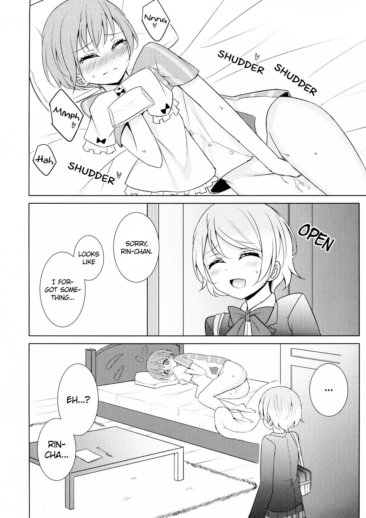 (C87) [Karoyaka Step (Fupe)] Kaijou Gentei Rin-Pana Yuri Hon (Love Live!) [English] [/u/ Scanlations]