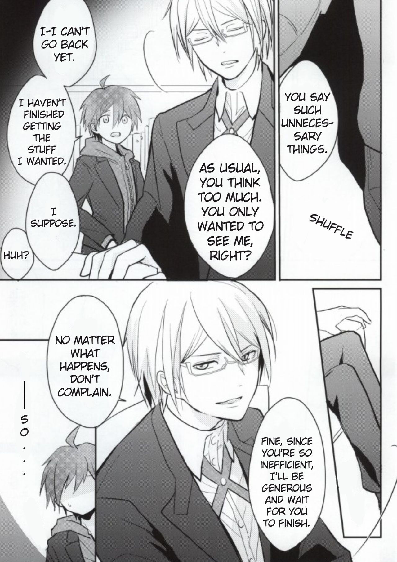 (C85) [kirscherise (hana)] Dame da yo Togami-kun! | It's No Good, Togami-kun! (Danganronpa) [English]