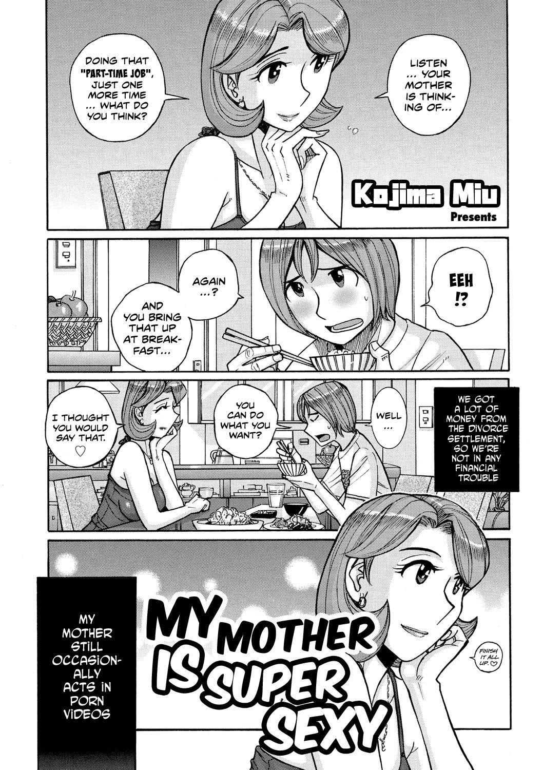 [Kojima Miu] Ore no Kaa-san ga Itsu made mo Erosugiru Ch. 1-4 [English] [Shapes]