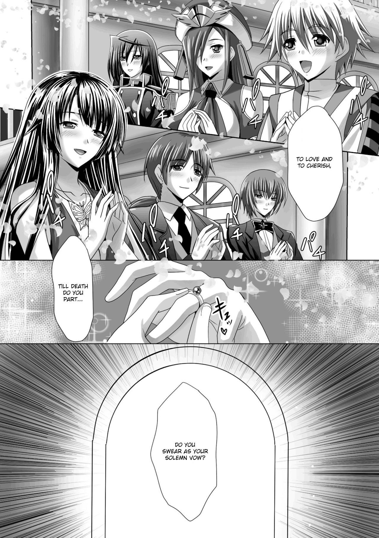 [Sinbo Tamaran, Takeuti Ken] Harem Wedding The Sweet Honeymoon [English] [TripleSevenScans] [Digital]