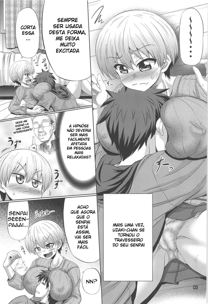 (C95) [Macchadokoro (Warashibe)] Uzaki-chan wa Sukebe Shitai (Uzaki-chan wa Asobitai!) [Portuguese-BR]