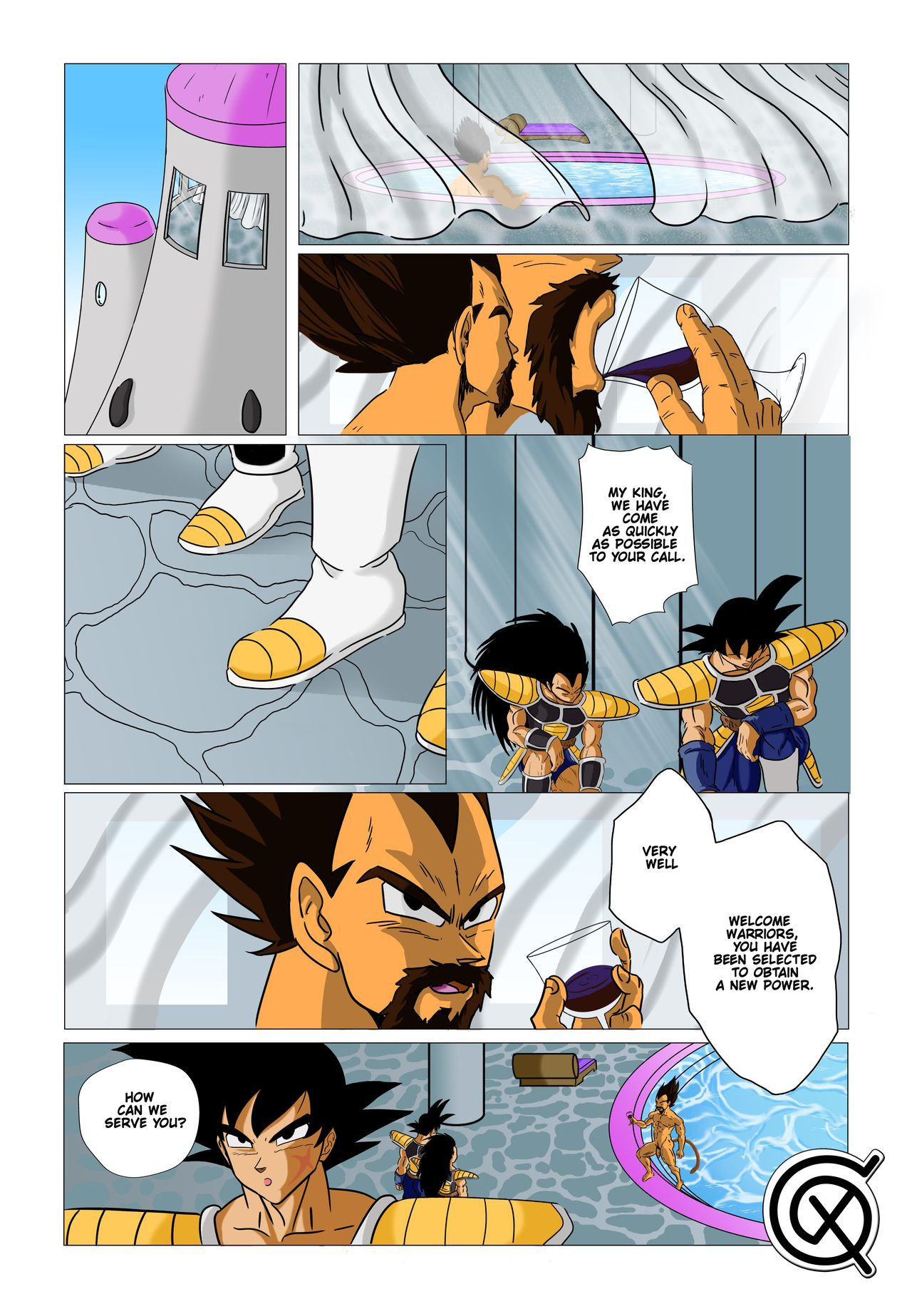 King Vegeta get power