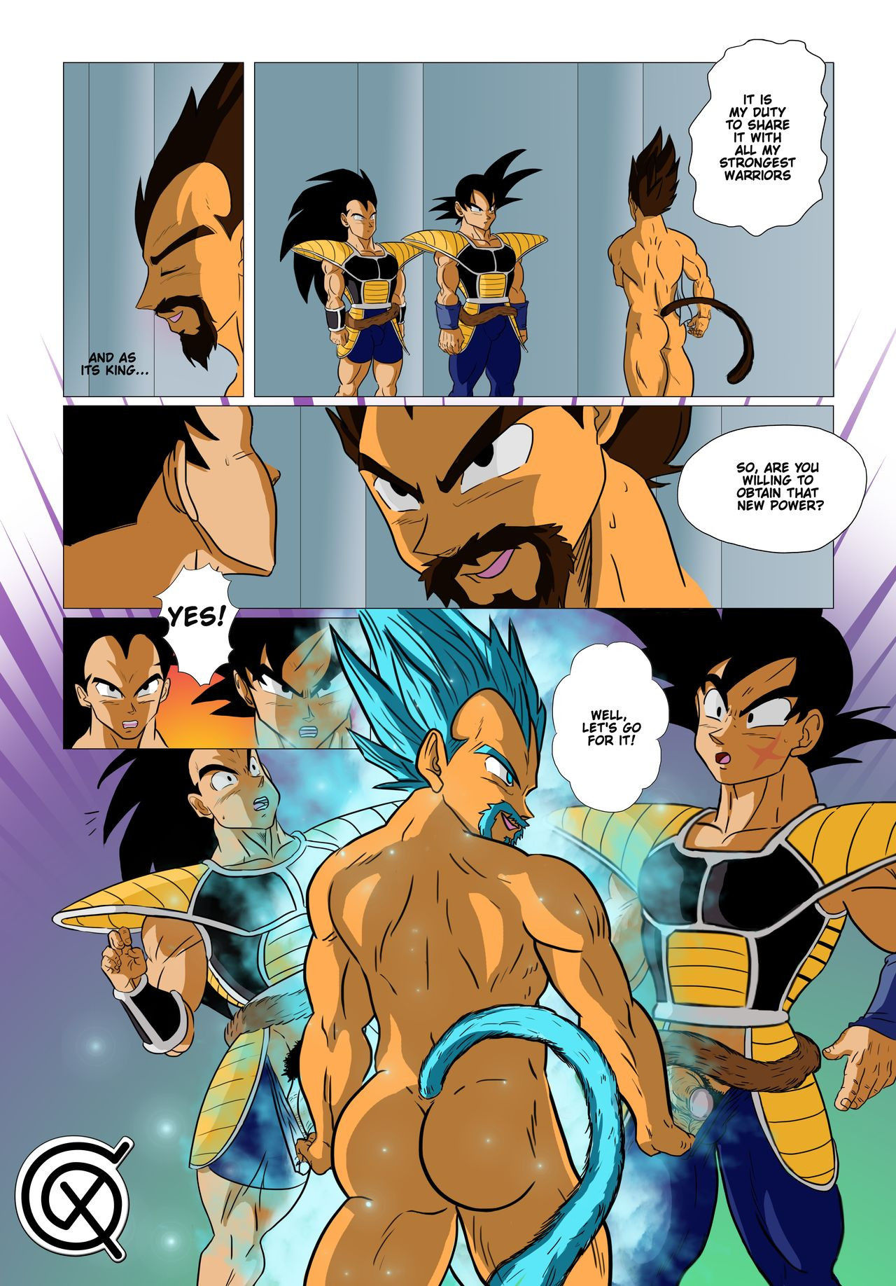 King Vegeta get power