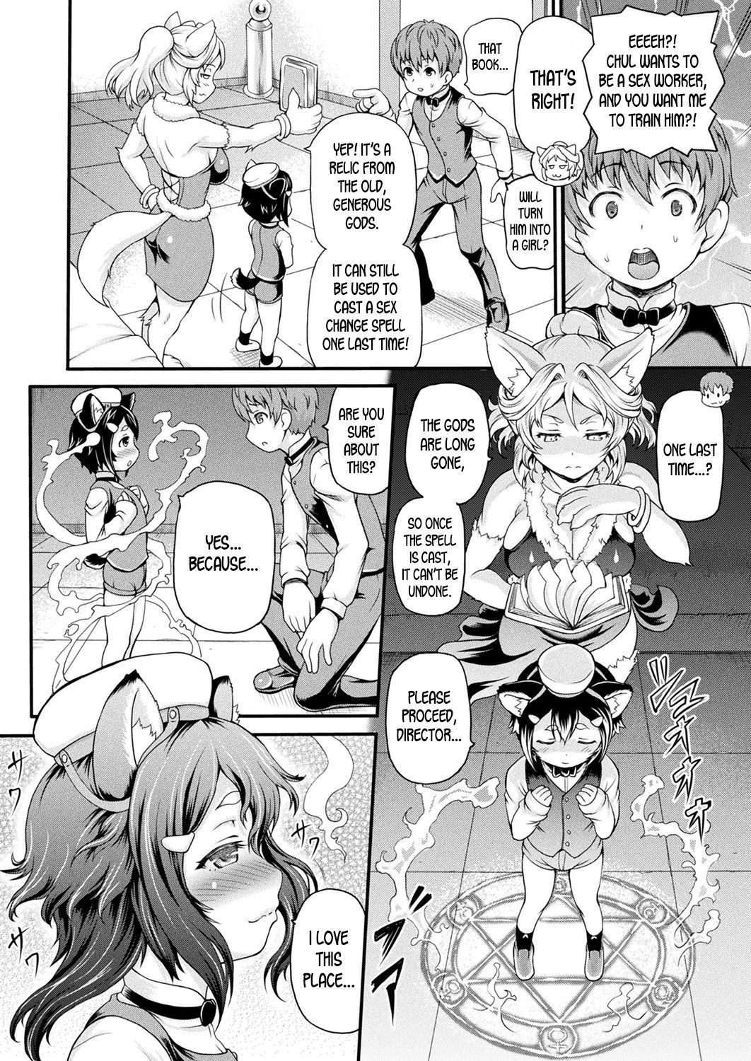 [Shiina Kazuki] Isekai Shoukan | Isekai Whorehouse Ch. 3 (COMIC Unreal 2019-04 Vol. 78) [English] [desudesu] [Digital]