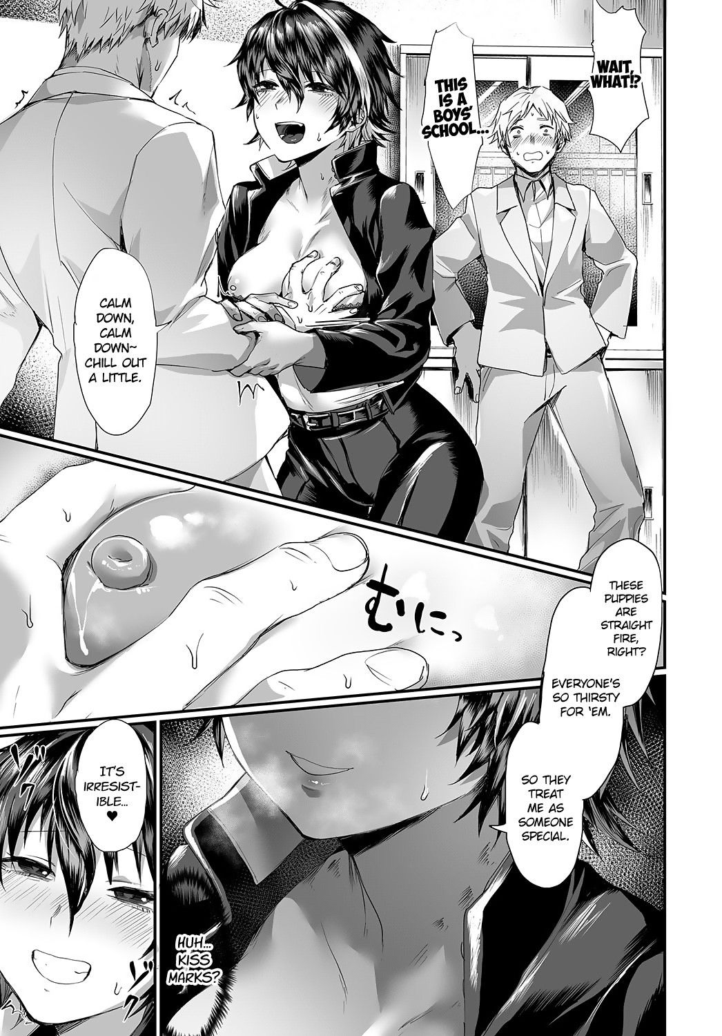 [Echigoya Takeru] Dansou Bitch Kasuga-kun | Crossdressing Thot Kasuga-kun (COMIC Anthurium 2019-07) [English] [1F47B] [Digital]