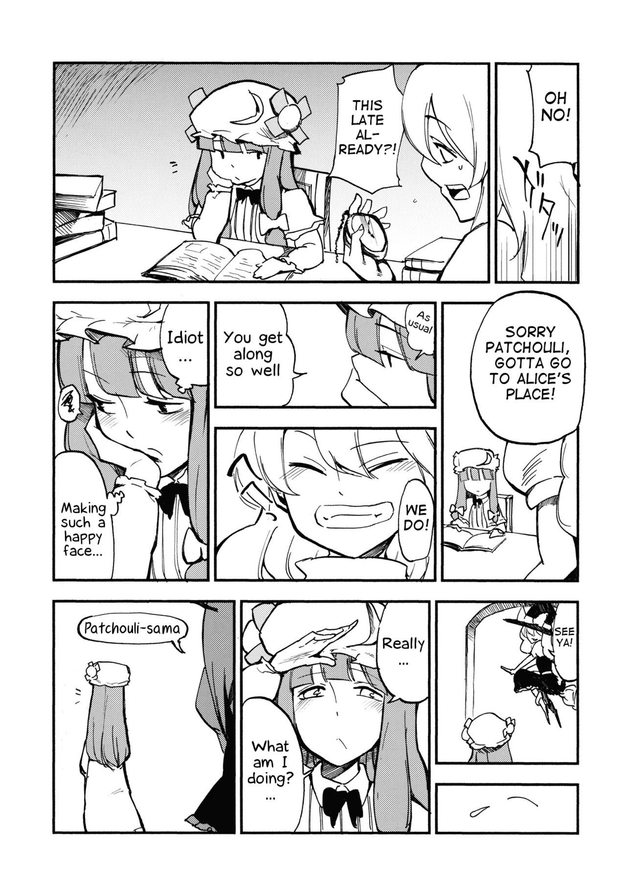 (C80) [Shironegiya (miya9)] Waisetsu Toshokan (Touhou Project) [English] [Samachan]