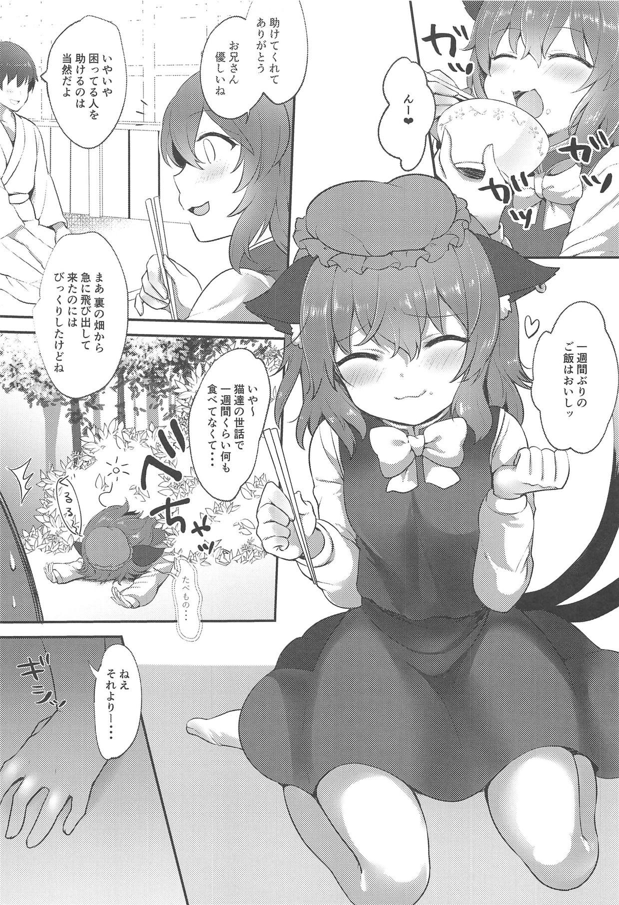 (Meikasai 13) [Kingyo Origin (Kayama Rim)] Neko no Ongaeshi (Touhou Project)