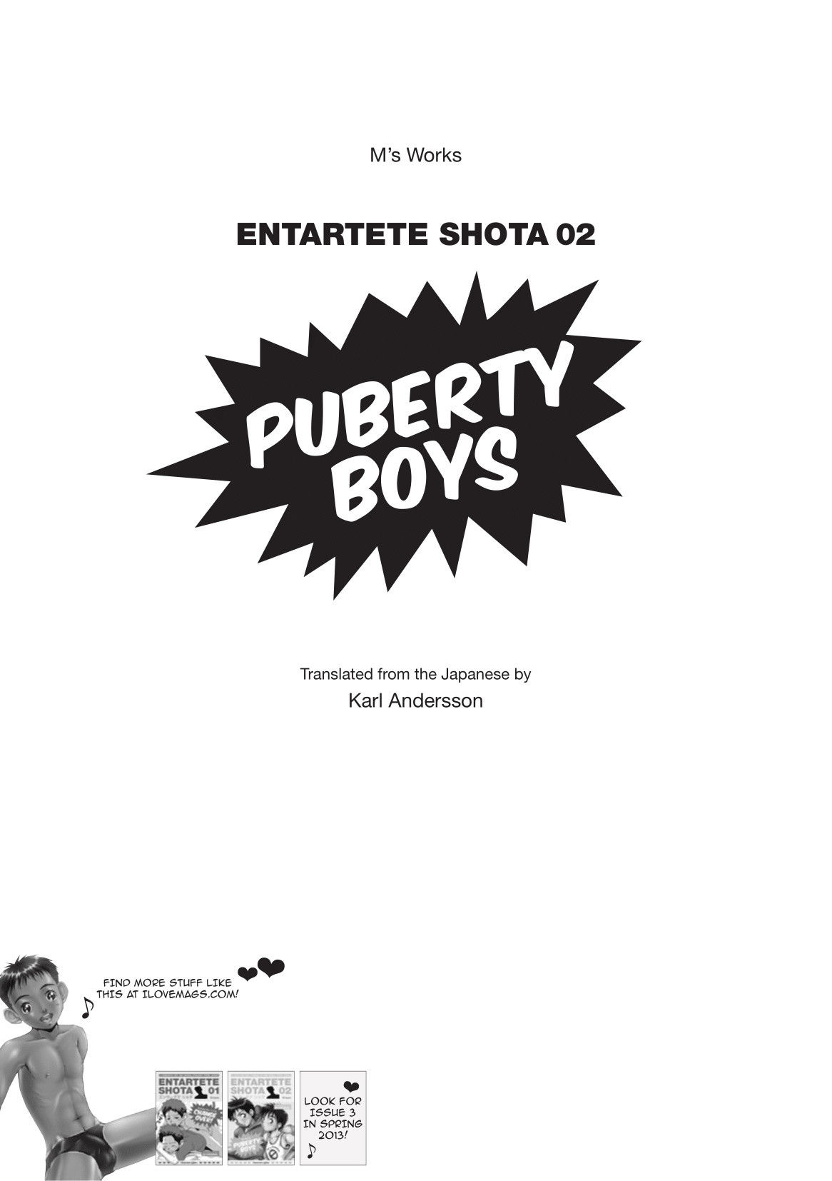 [ENTARTETE SHOTA 02] (M's Works) PUBERTY BOYS {english - uncensored}