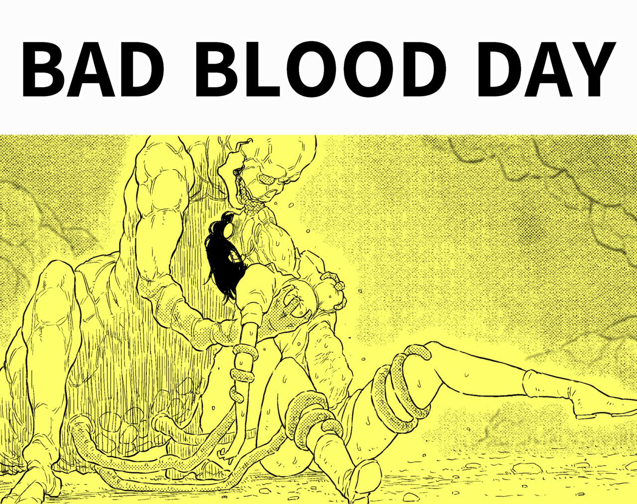 [Blue Percussion] BAD BLOOD DAY『蠢く触手と壊されるヒロインの体』[無邪気漢化組] [Digital]