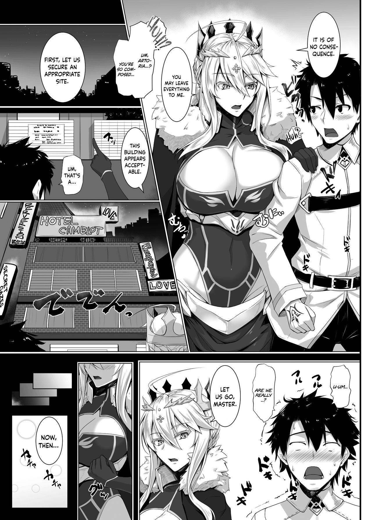 [Kuroshiro Desire (Akitsuki Karasu)] Hajimete wa Megami-sama | My First Time Was With a Goddess (Fate/Grand Order) [English] [Digital]